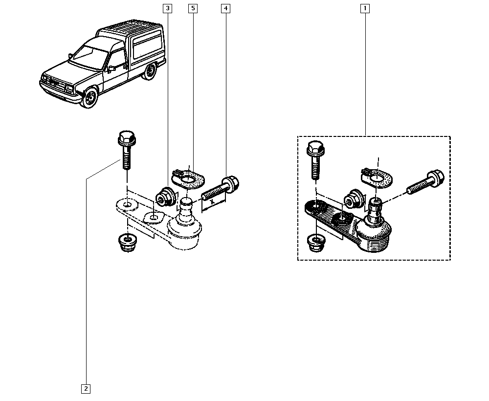 RENAULT 77 01 468 883 - Шаровая опора onlydrive.pro