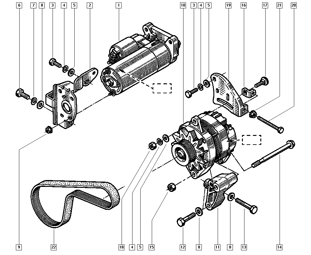 RENAULT 77 00 749 393 - Ķīļrievu siksna onlydrive.pro