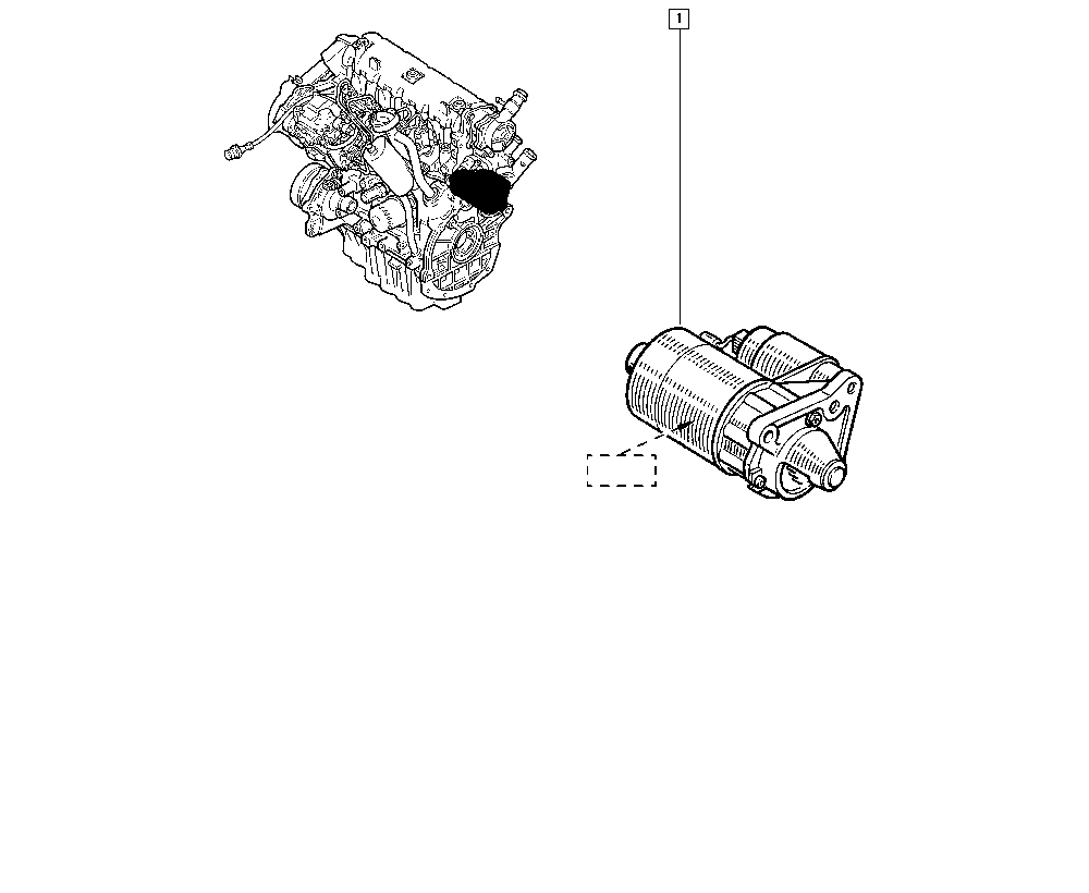 RENAULT 8200676296 - Alternator - starter motor onlydrive.pro
