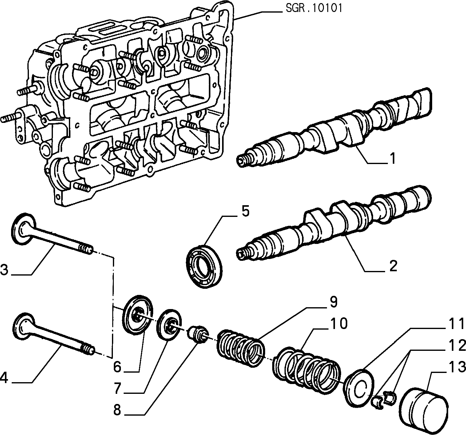 FIAT 60 548 495 - Rõngastihend,klapisäär onlydrive.pro