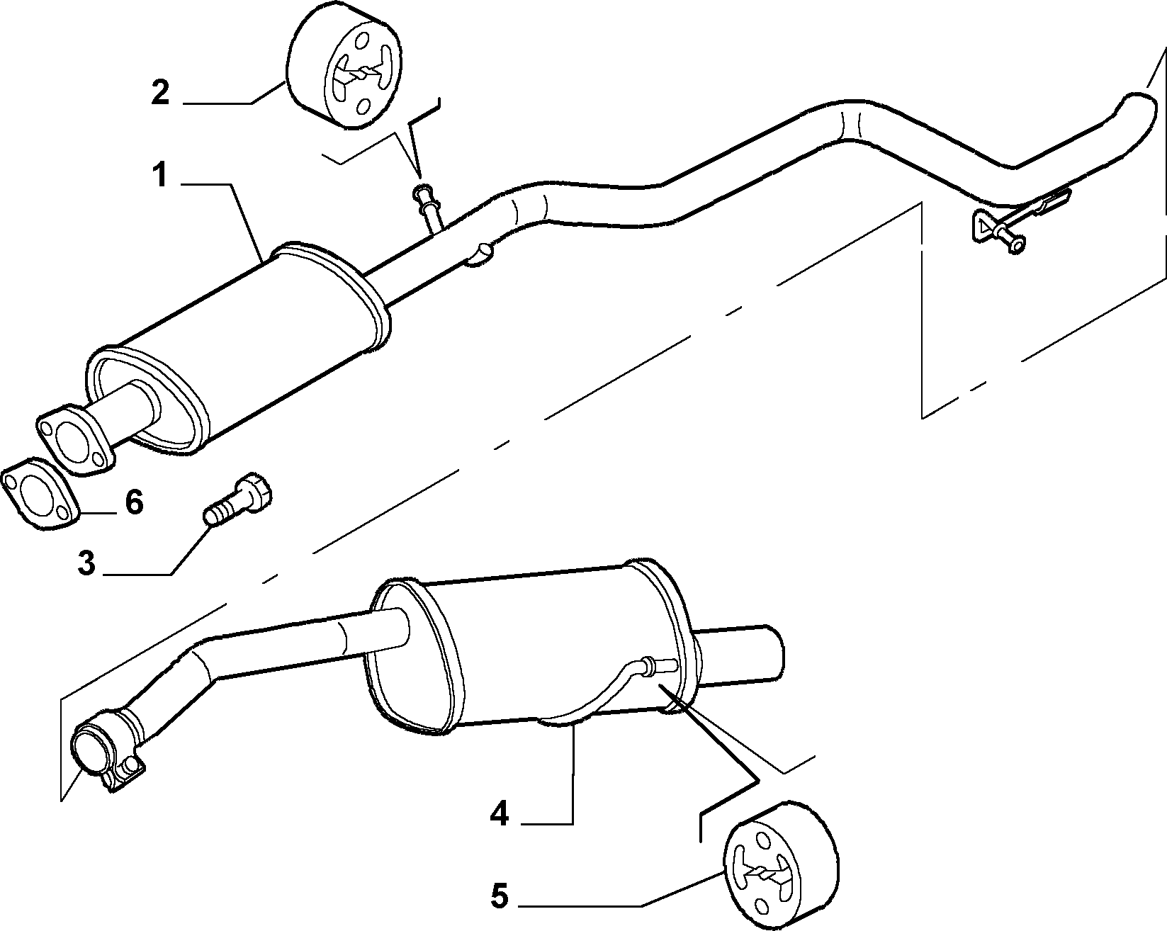 FIAT 73503584 - Exhaust pipe (var.: 4/rev.: 0): 01 pcs. onlydrive.pro