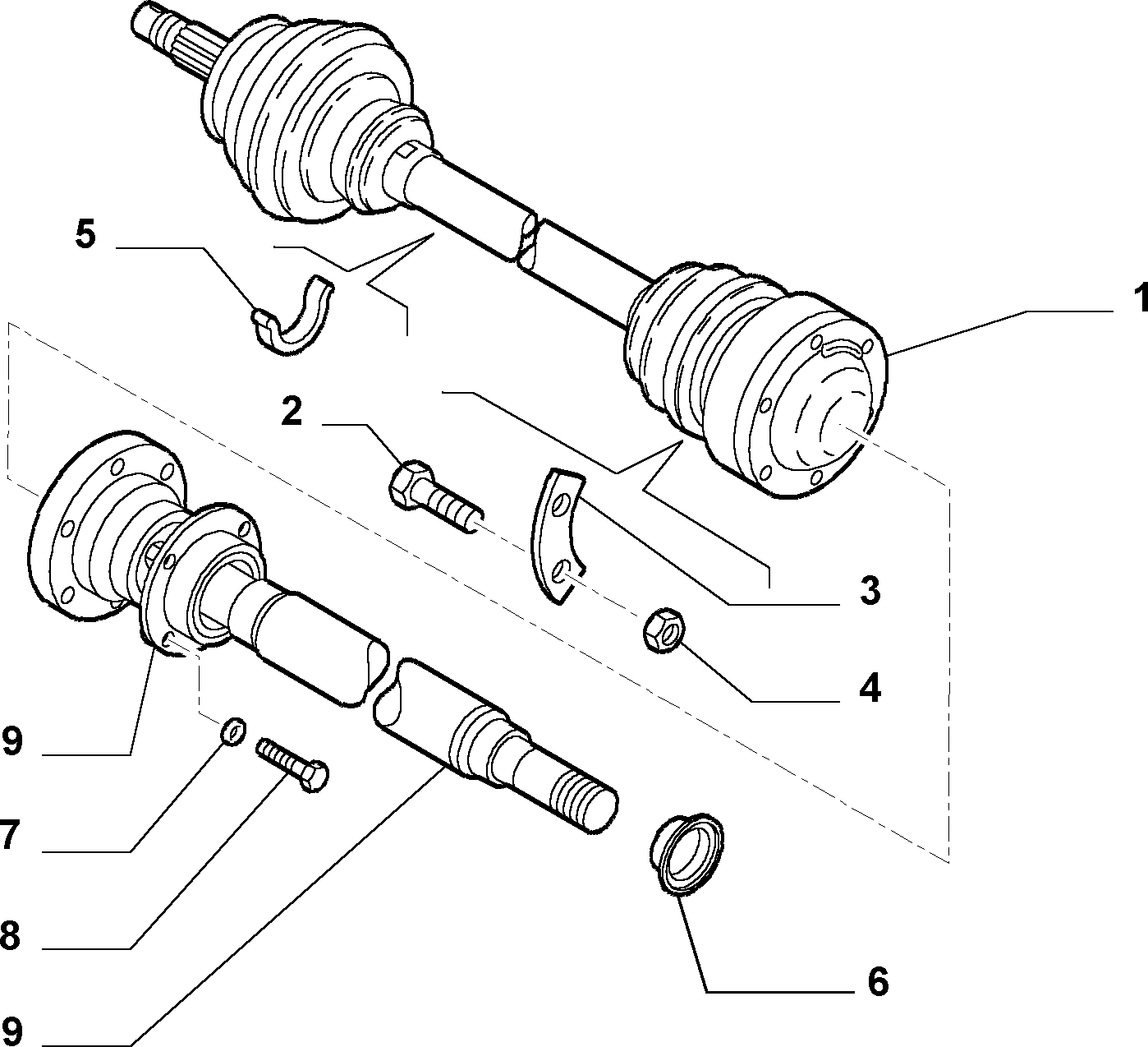 FIAT 46307888 - Axle shafts (var.: 1/rev.: 0): 01 pcs. onlydrive.pro