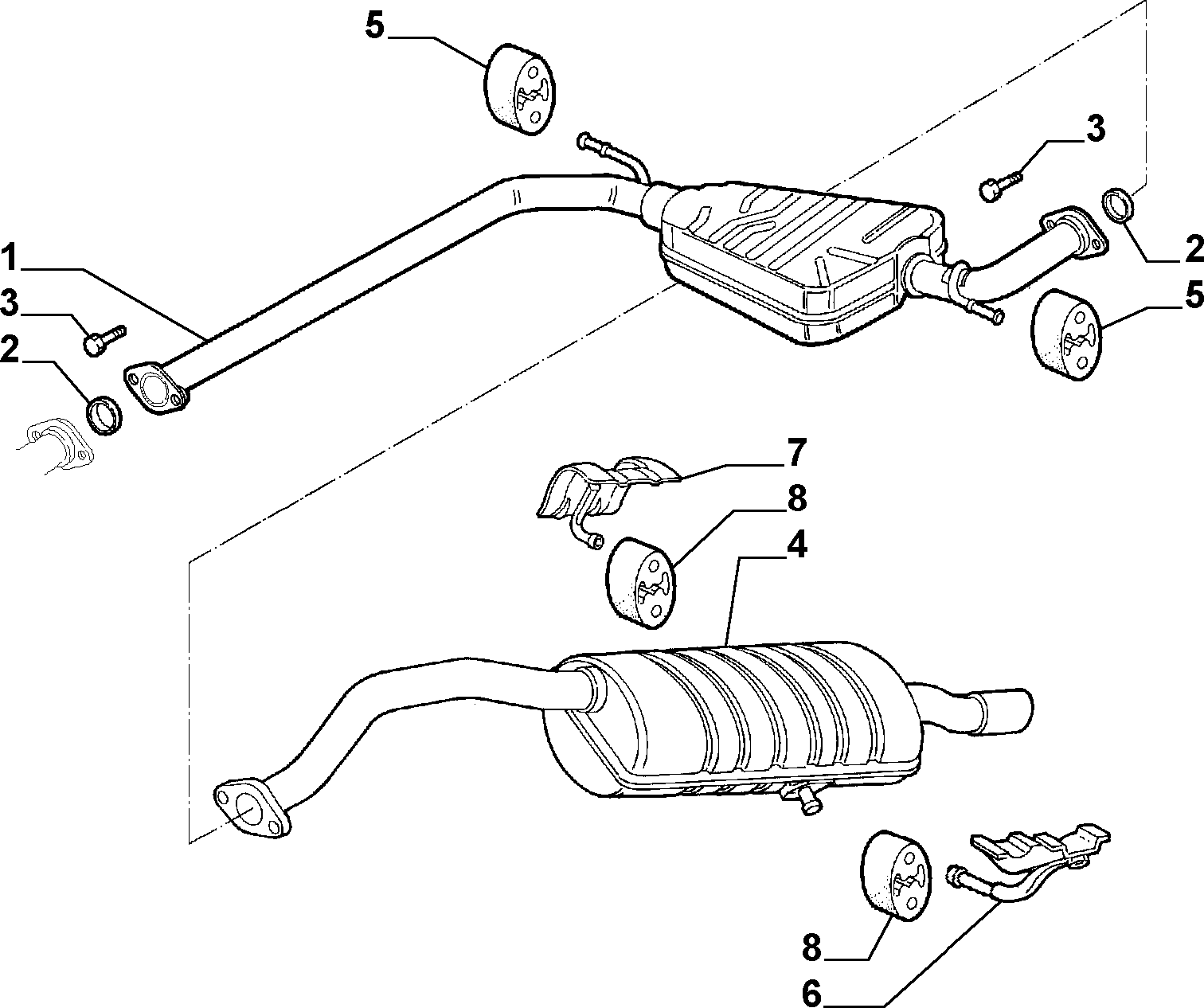 MAZDA 60655991 - Bearing Bush, stabiliser onlydrive.pro