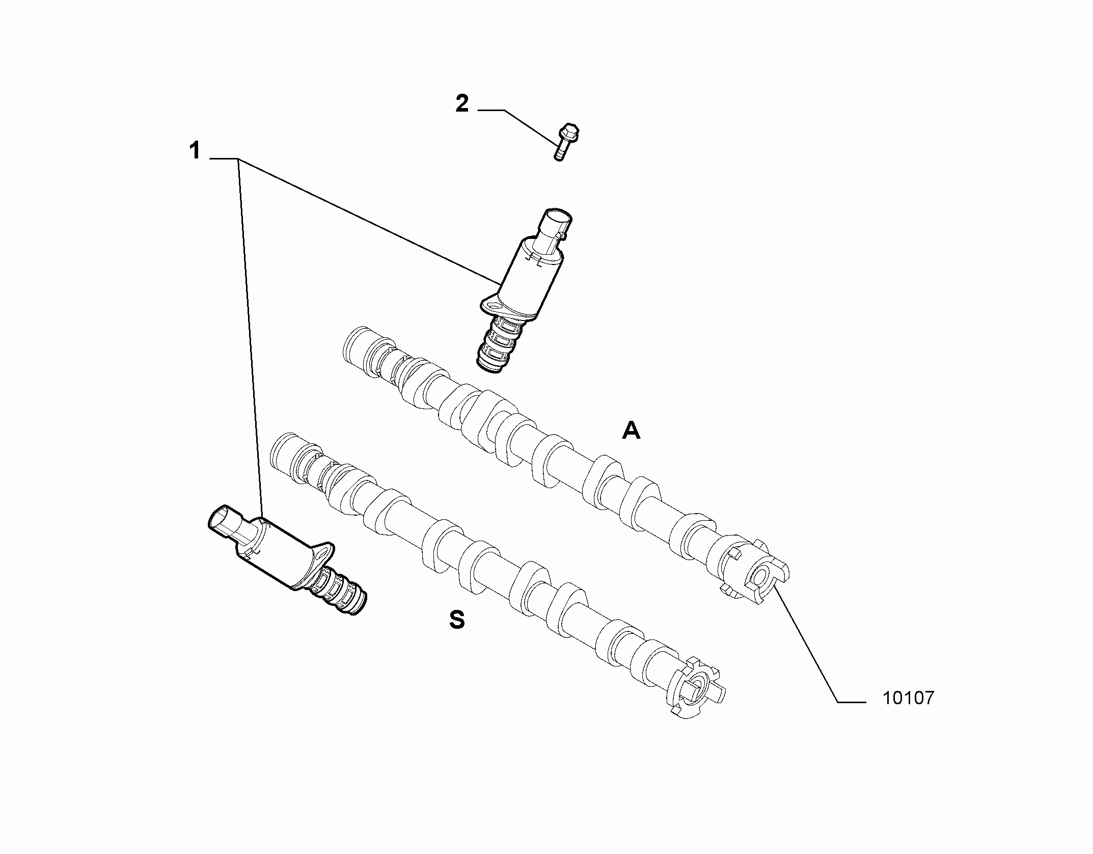 FIAT 55209167 - Control Valve, camshaft adjustment onlydrive.pro