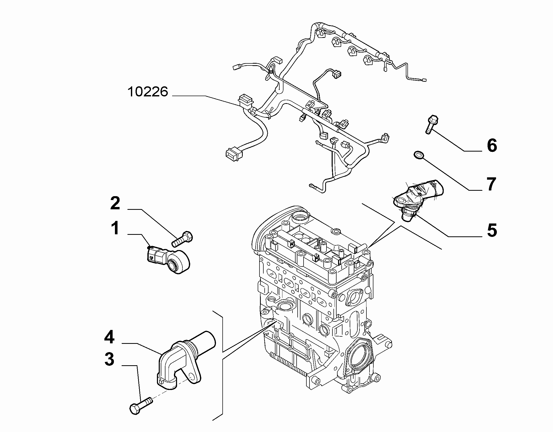 FERRARI 46798352 - Rev and compression sensors (var.: 1/rev.: 0): 01 pcs. onlydrive.pro