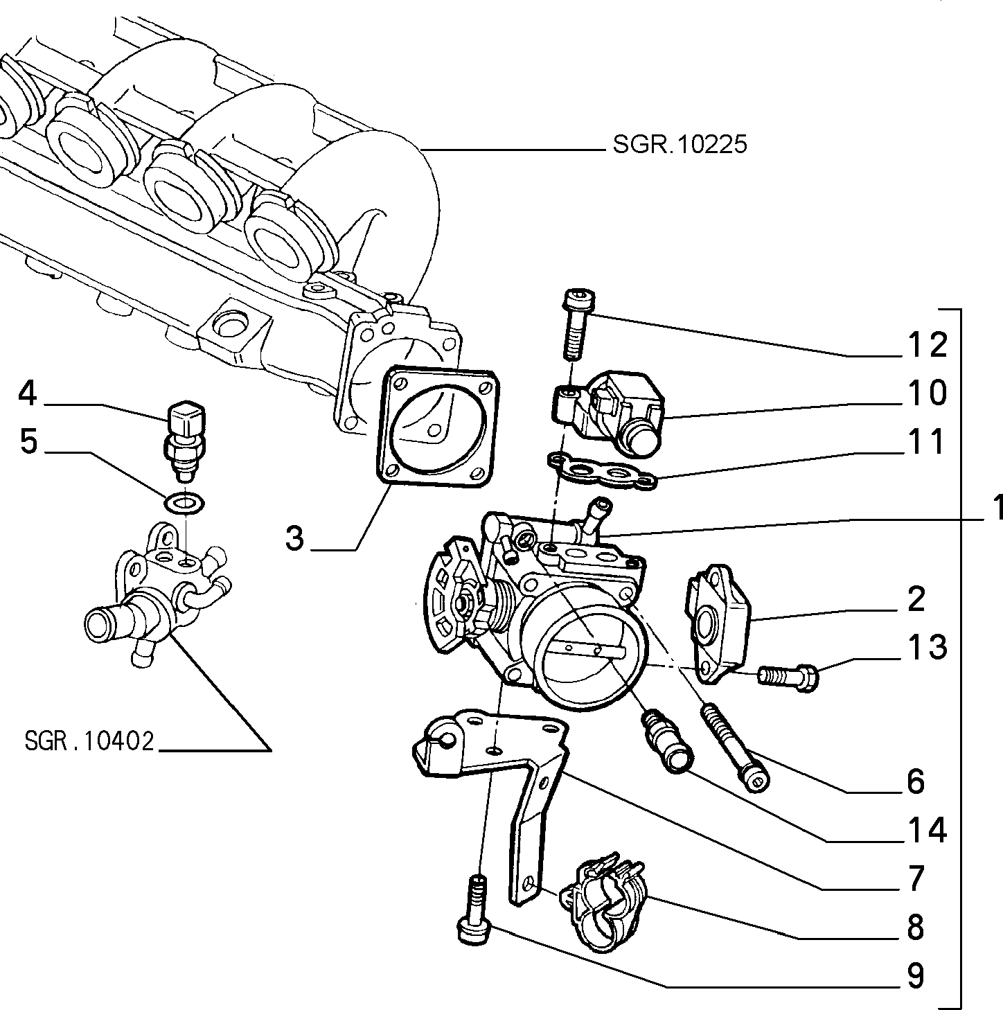 FIAT 7637025 - Fuel supply and injection (var.: 1/rev.: 0): 01 pcs. onlydrive.pro