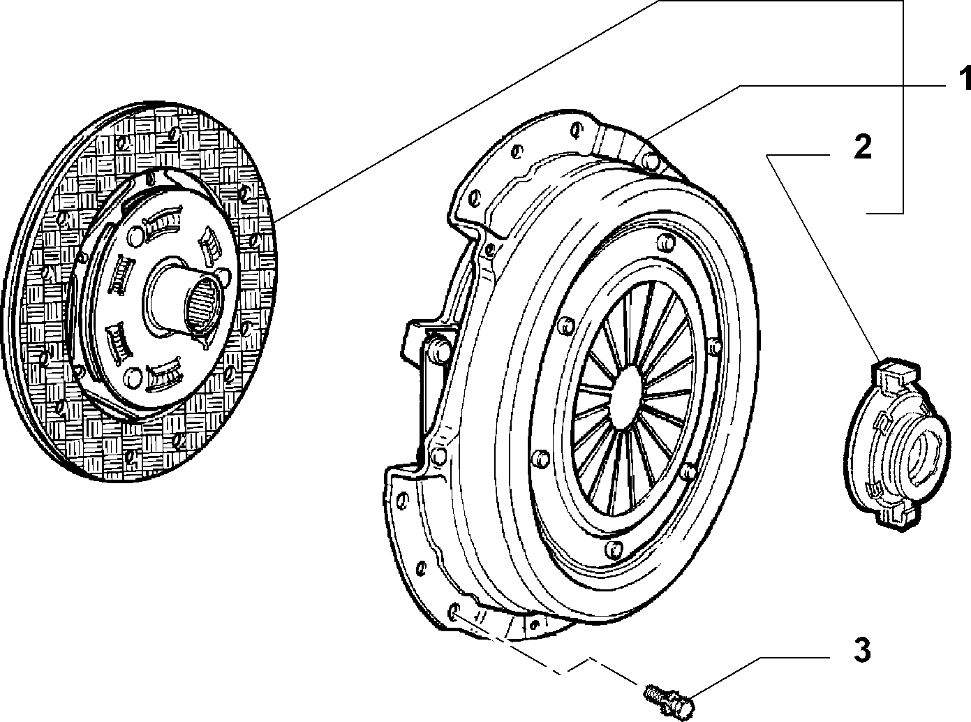 FIAT 71734766 - Clutch (var.: 1/rev.: 0): 01 pcs. onlydrive.pro