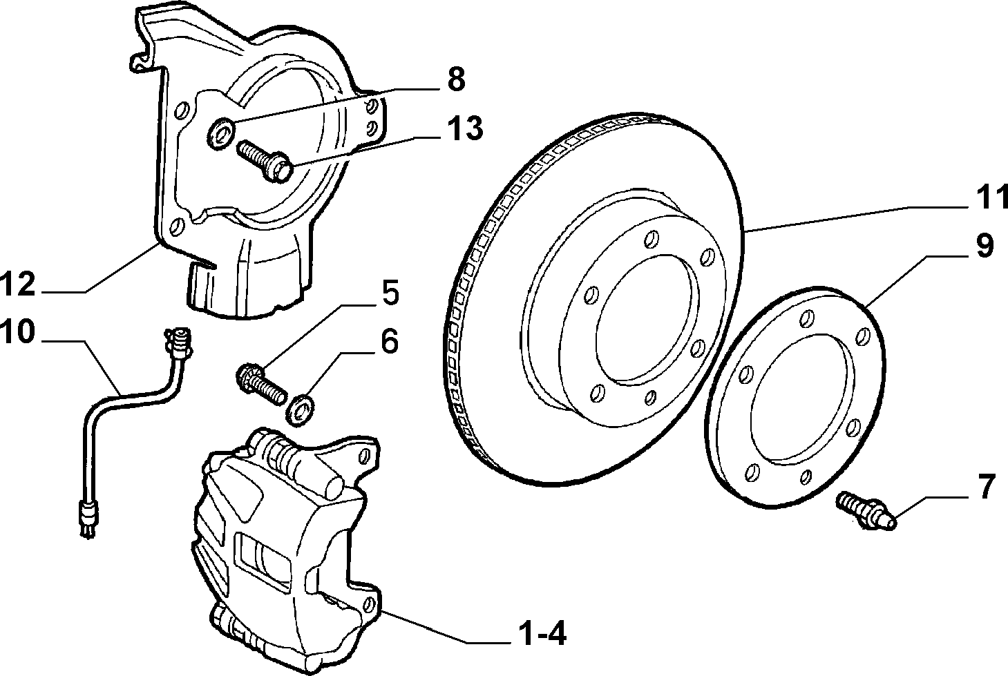 FIAT 46427948 - Brake Disc onlydrive.pro