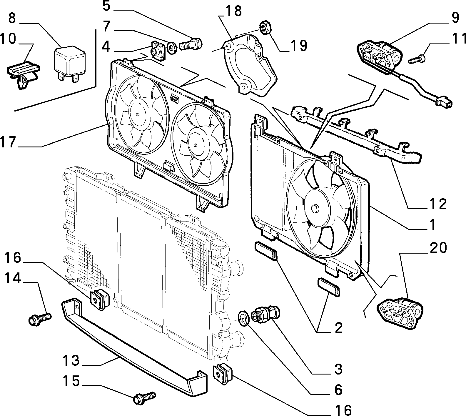 FIAT 7752313 - Relė, pagrindinė srovė onlydrive.pro