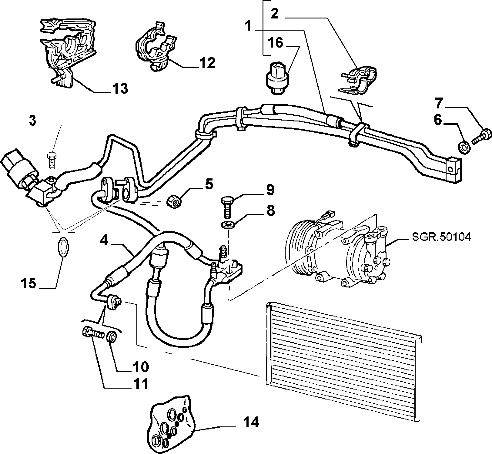 FIAT 10551983 - SEAL GASKET DIAM 7,25 onlydrive.pro