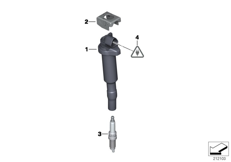 Mini 12 13 8 616 153 - Ignition Coil onlydrive.pro