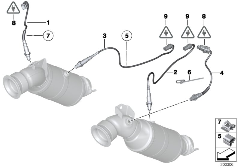 BMW 11787539136 - Oxygen, Lambda Sensor onlydrive.pro