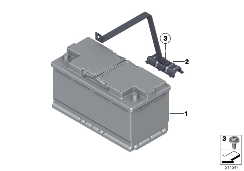 BMW 61210147397 - Original bmw battery: 1  pcs. onlydrive.pro