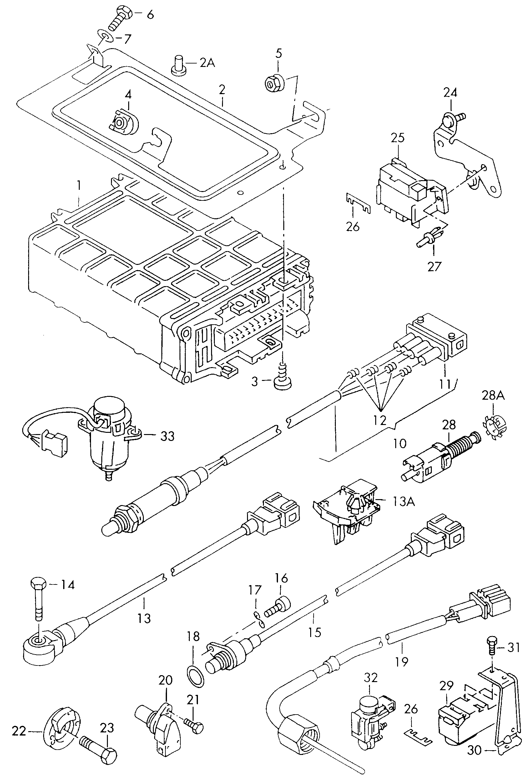 Seat 037 906 433 A - Impulssianturi, kampiakseli onlydrive.pro