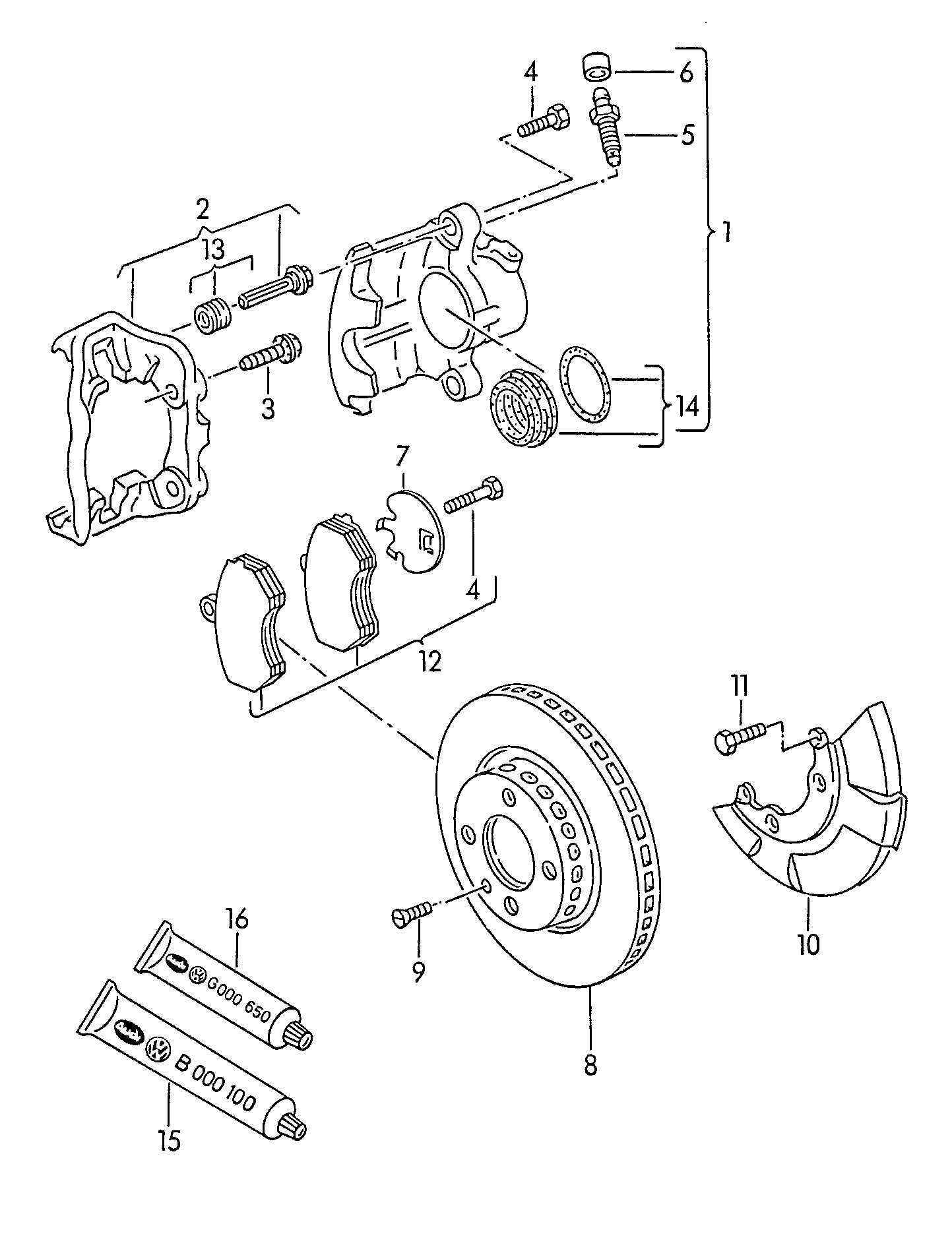 Seat 535615301 - Stabdžių diskas onlydrive.pro