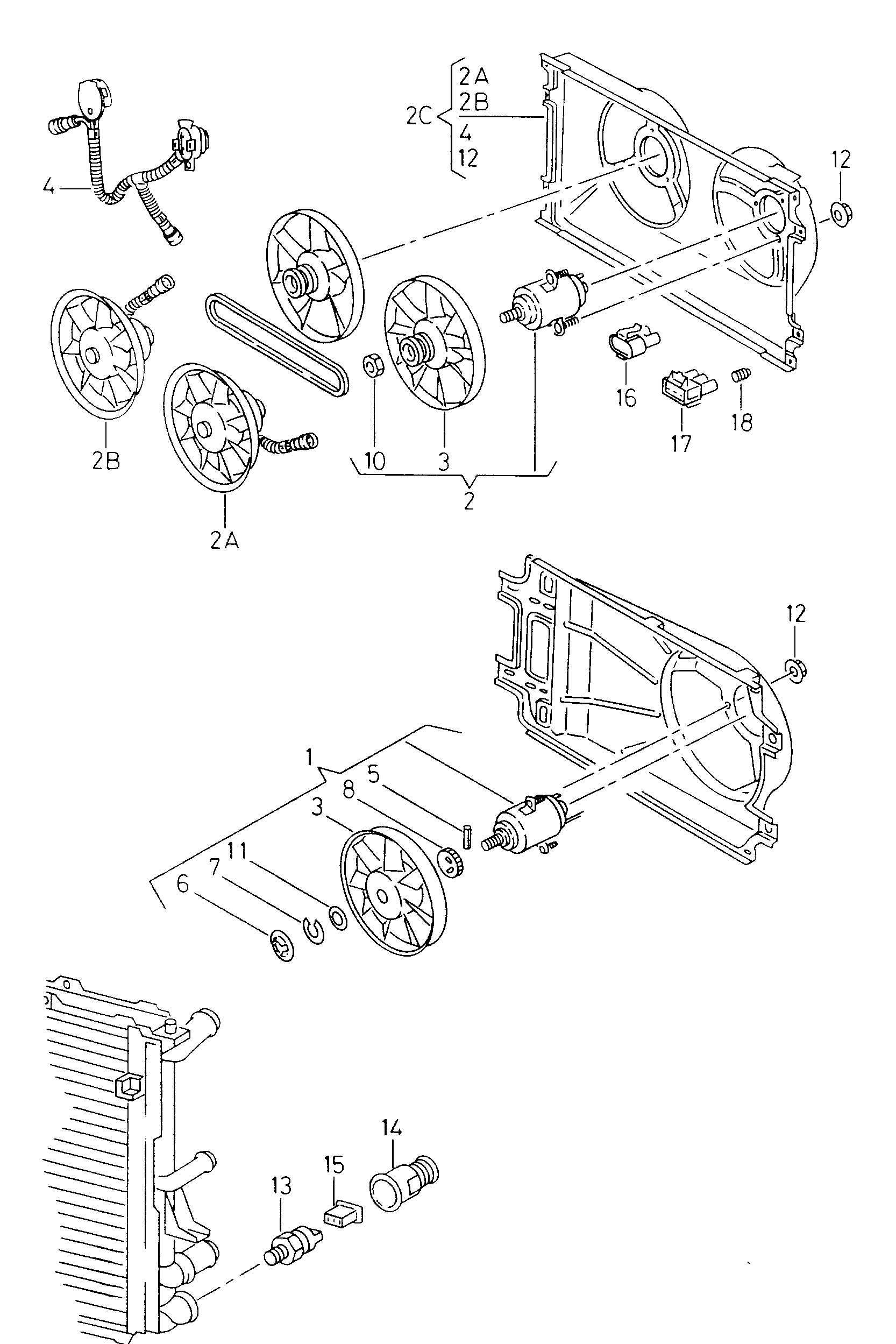 VW 6K0 959 455 A - Ventilators, Motora dzesēšanas sistēma onlydrive.pro