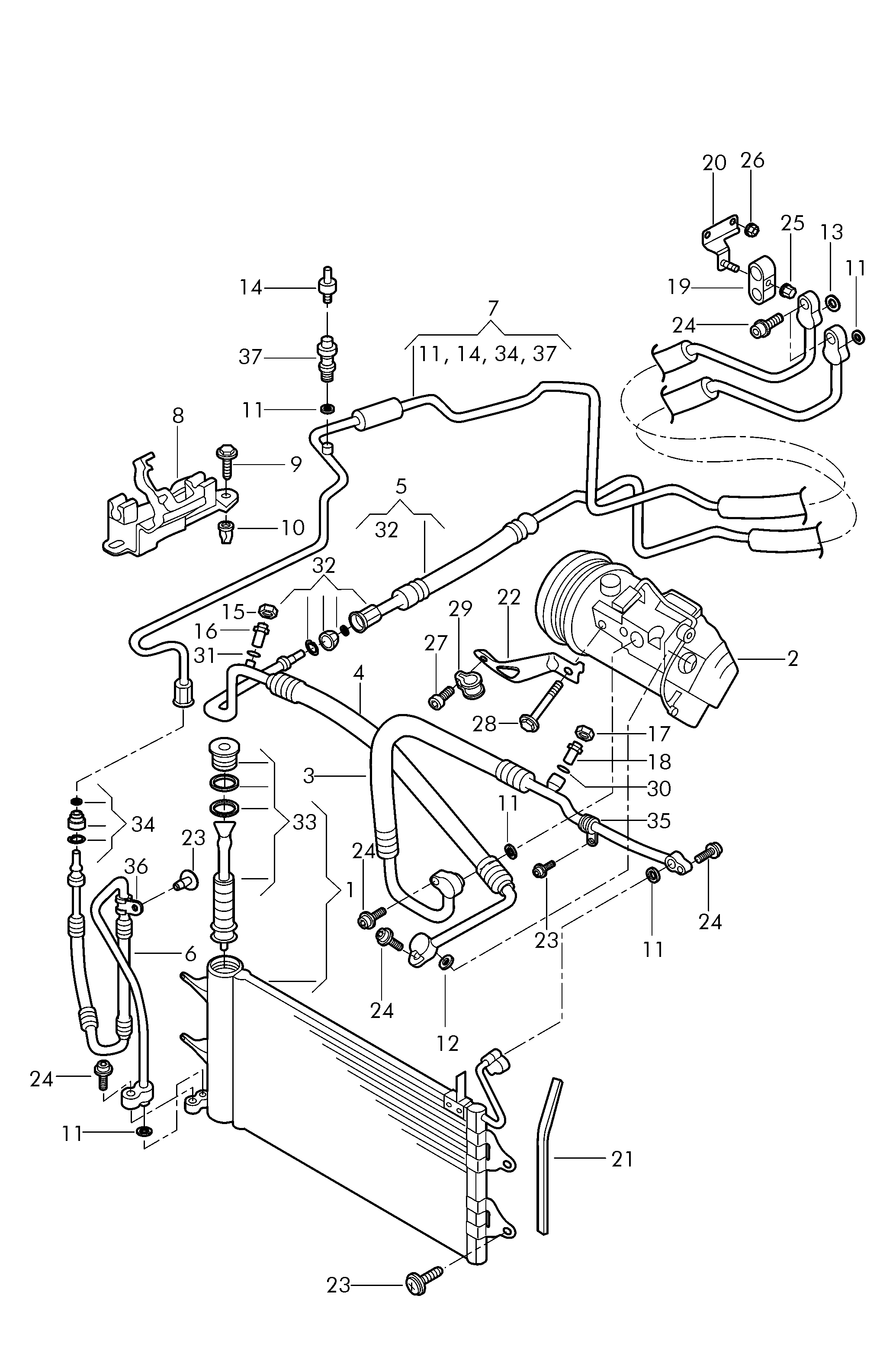 Skoda 6R0 820 411 D - Kondensaator,kliimaseade onlydrive.pro