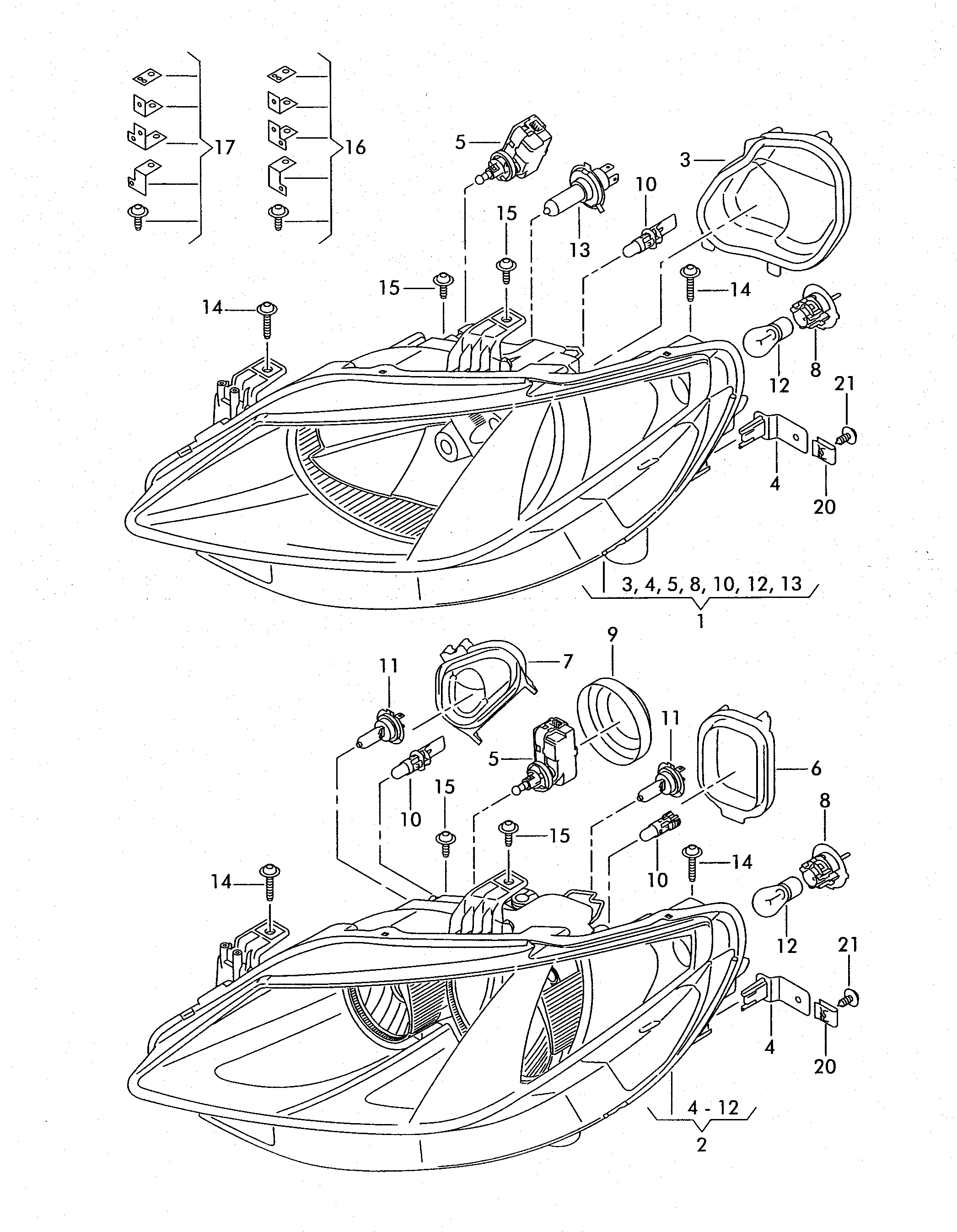 VAG N 017 76 37 - Hehkulankapolttimo, sumuvalo onlydrive.pro