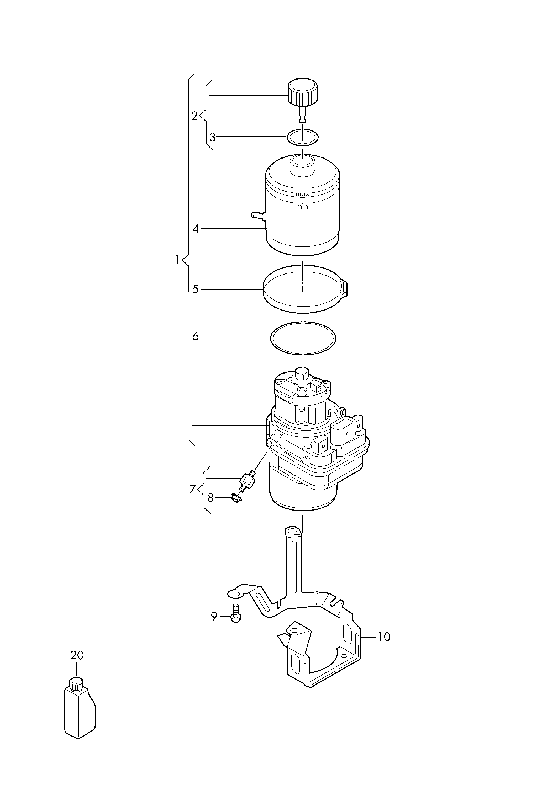 VAG 6R0 423 156 A - Hydrauliikkapumppu, ohjaus onlydrive.pro