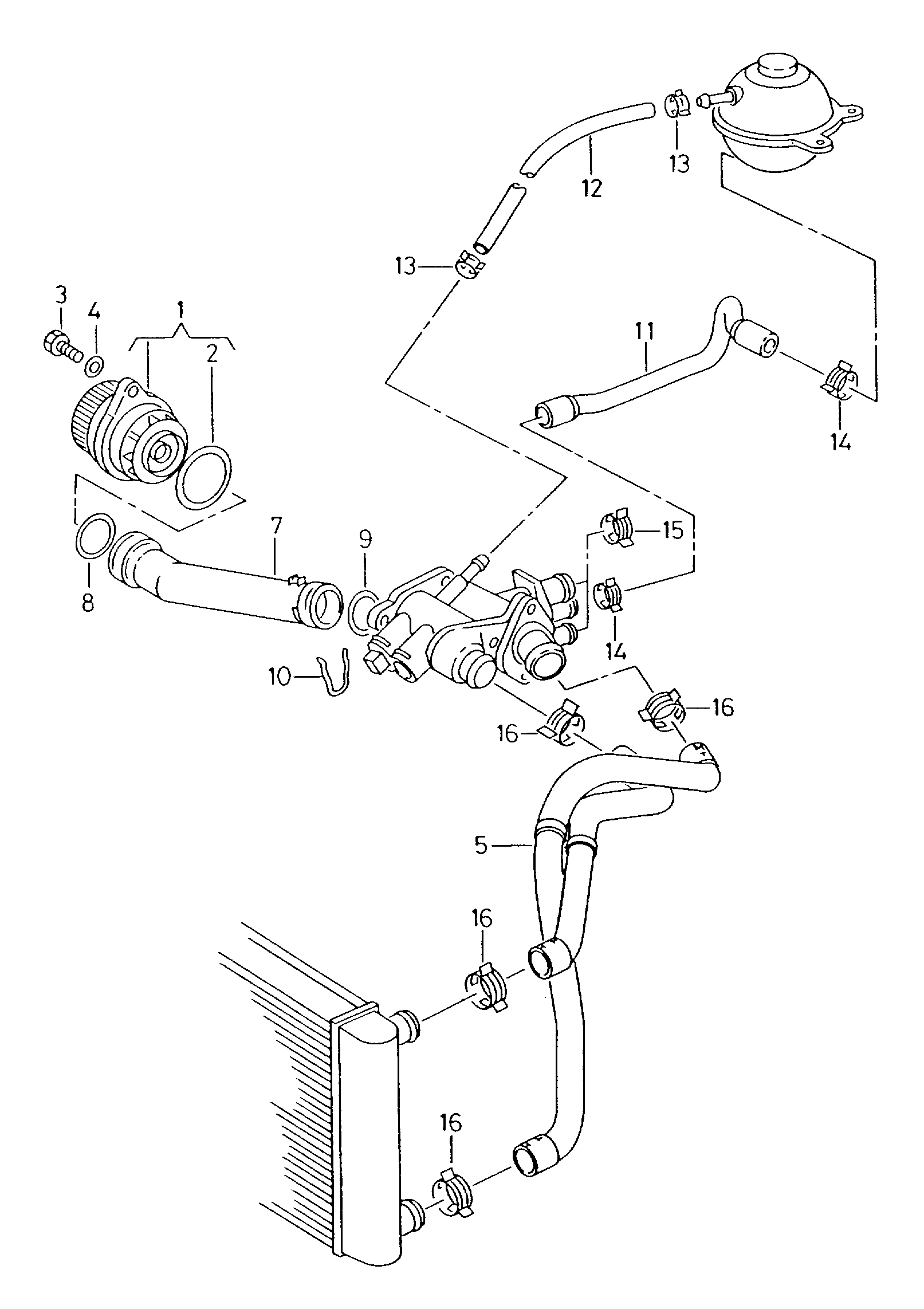 Skoda 030 121 008 K - Water Pump onlydrive.pro