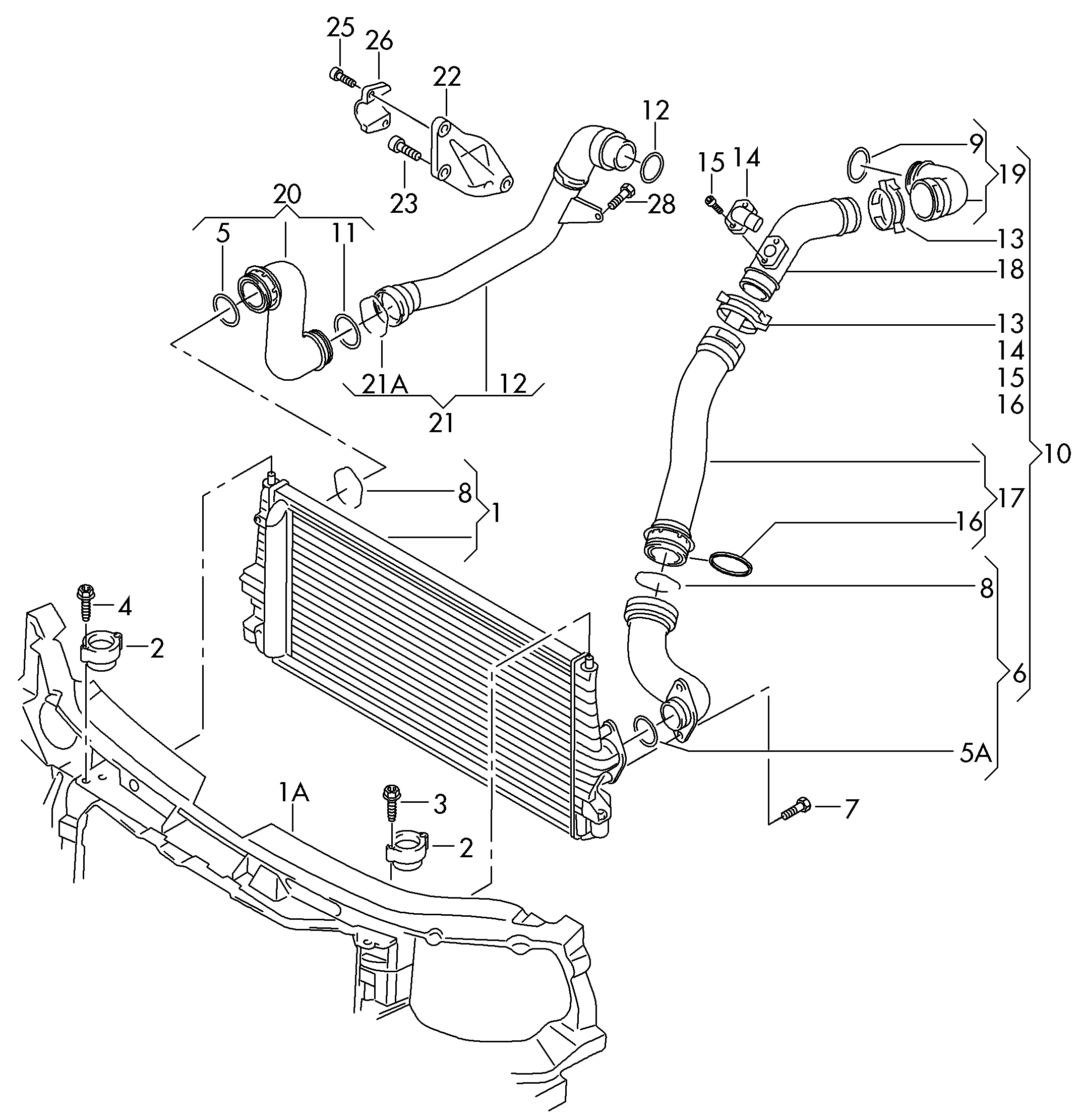 Seat 3C0145117D - Blīvgredzens, Kompresors onlydrive.pro