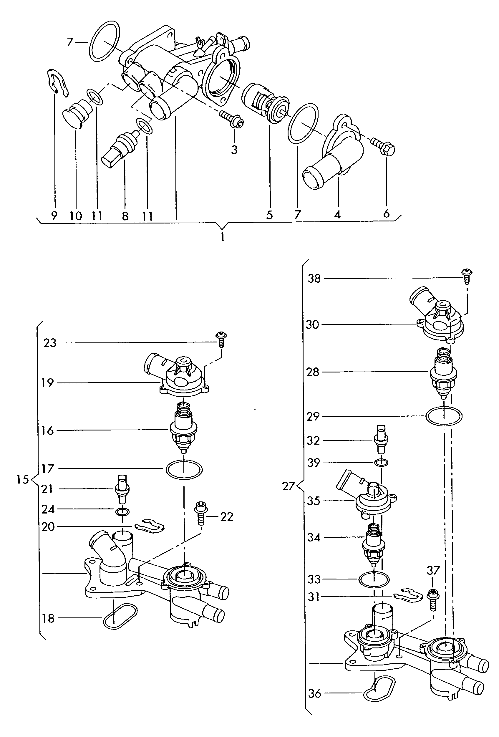 VW 03C 121 110 A - Termostats, Dzesēšanas šķidrums onlydrive.pro