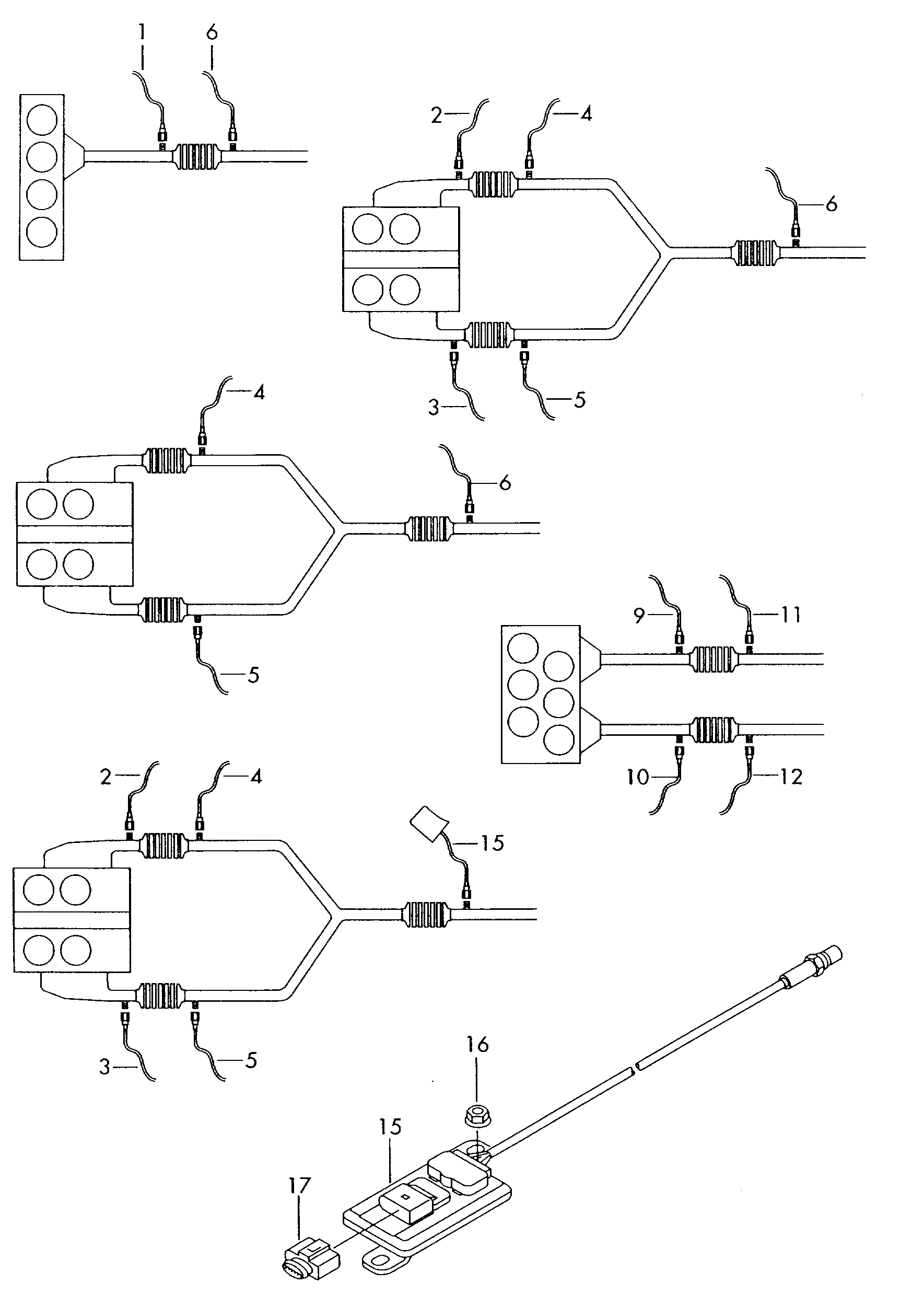 Skoda 06F 906 262 J - Oxygen, Lambda Sensor onlydrive.pro