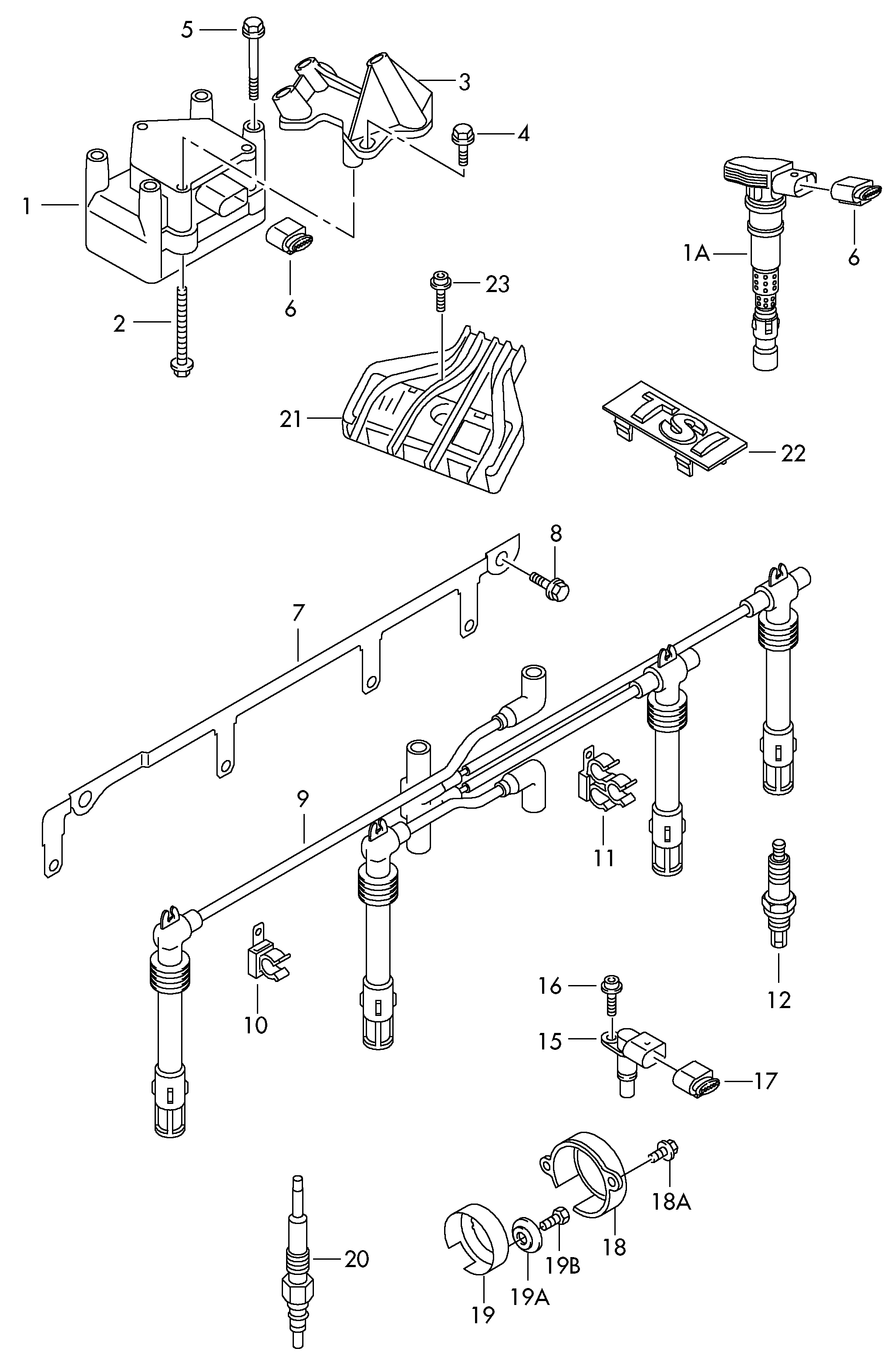 Skoda 03D 906 433 - Sensor, crankshaft pulse onlydrive.pro