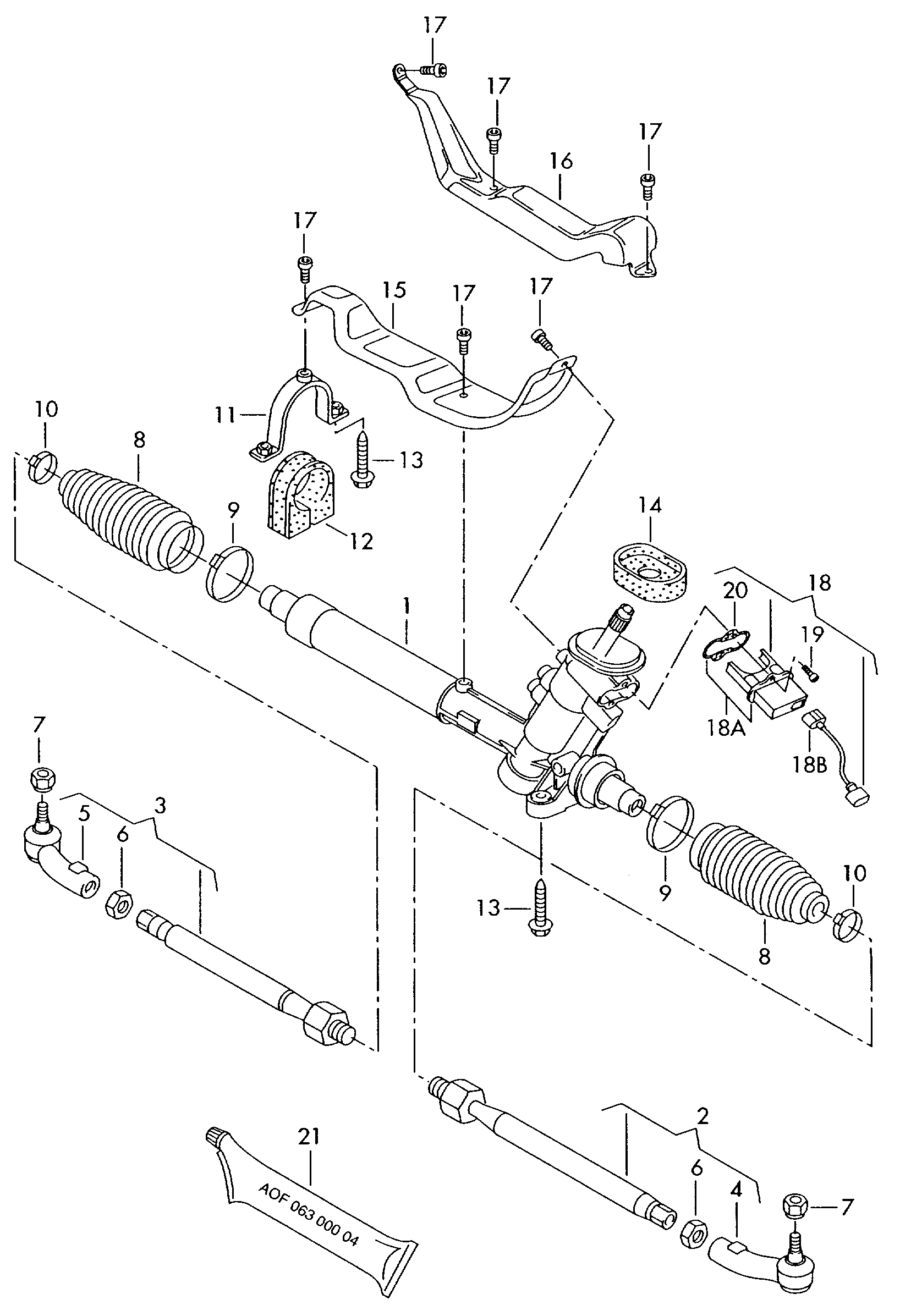 Seat 6Q0 423 803 B - Tie Rod onlydrive.pro