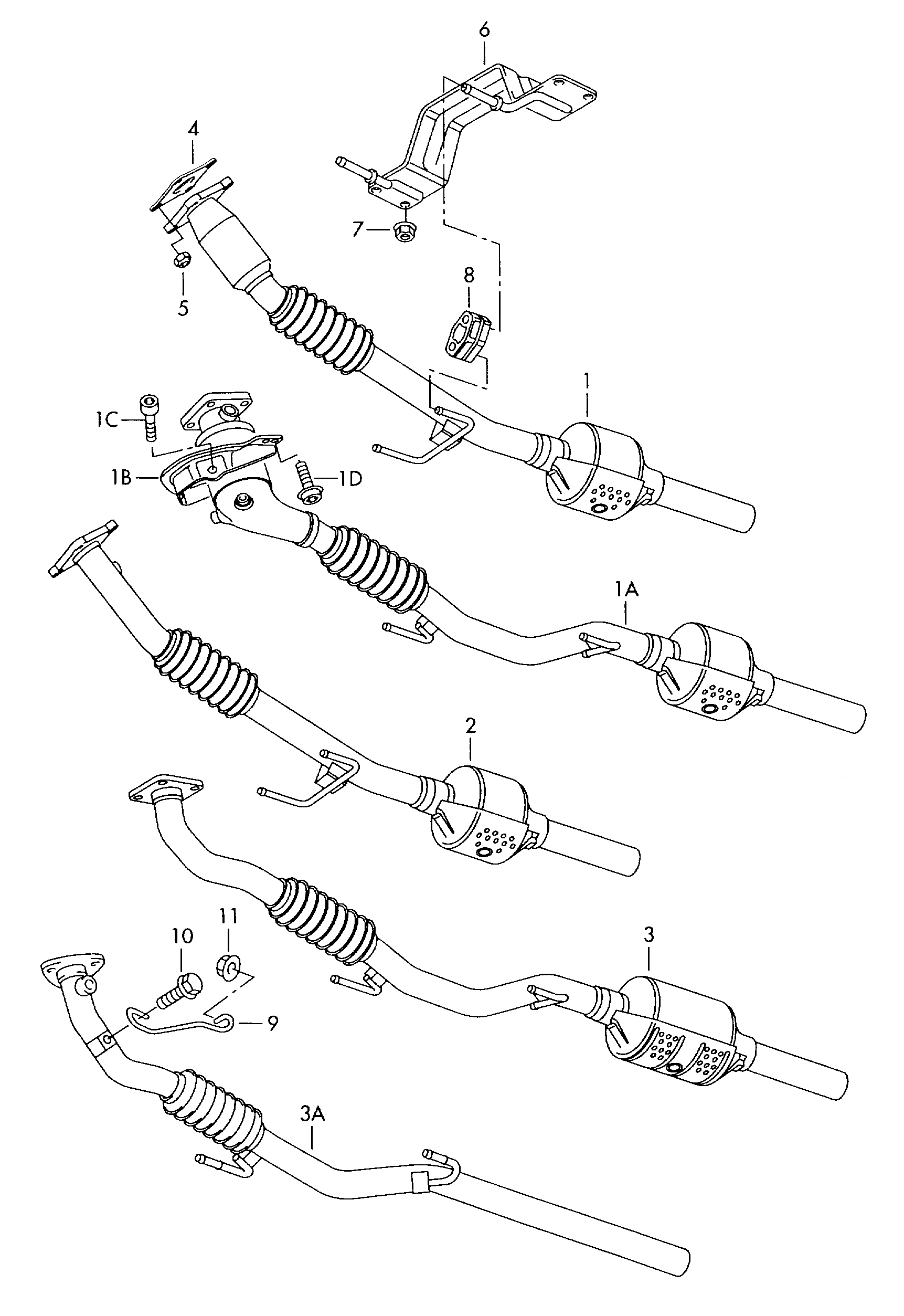 Seat 6Y0253115 - Tarpiklis, išleidimo kolektorius onlydrive.pro