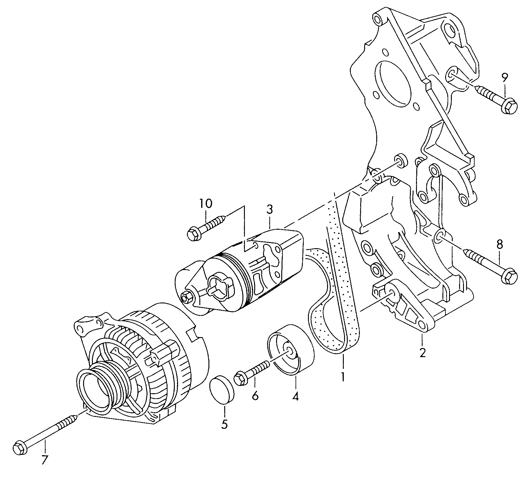 Porsche 038903315C - Pulley, v-ribbed belt onlydrive.pro