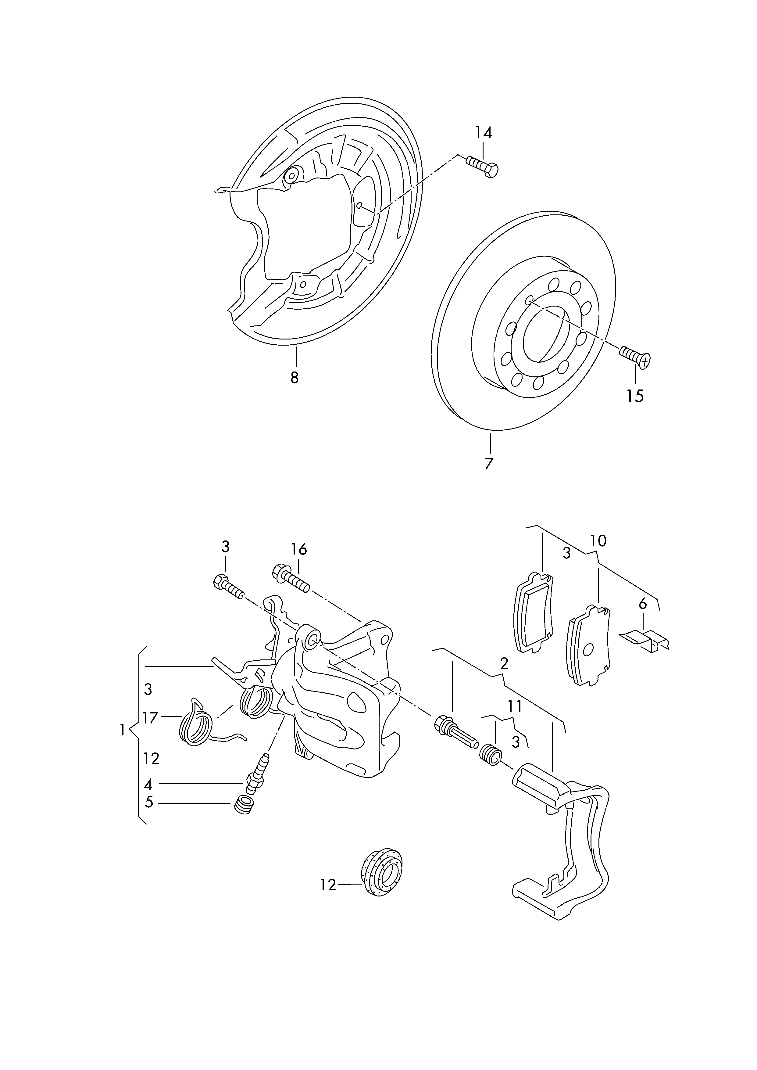 Skoda 5K0 698 451 - Brake Pad Set, disc brake onlydrive.pro