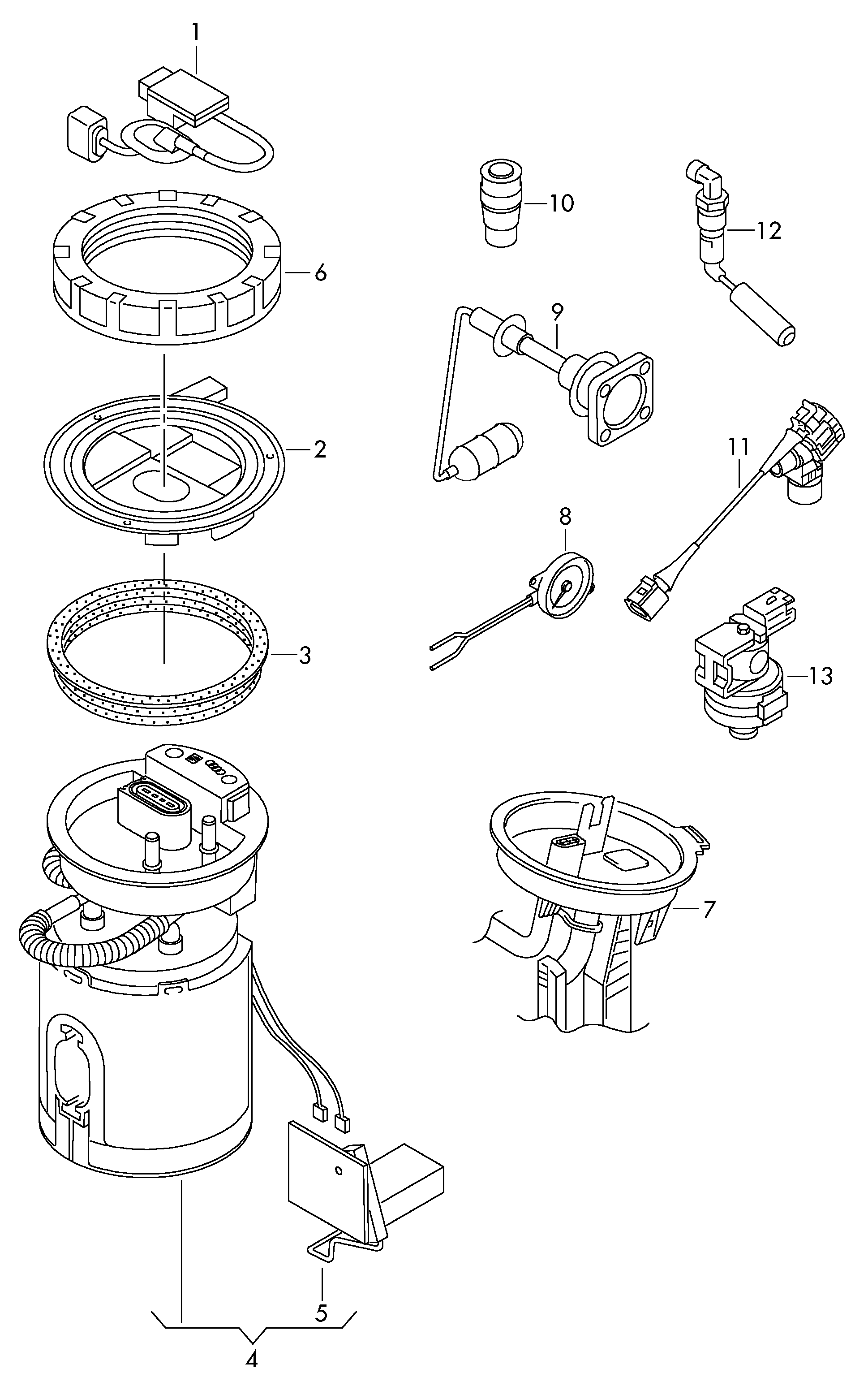 Skoda 1K0 906 093 F - Vadības bloks, Degvielas sūknis onlydrive.pro