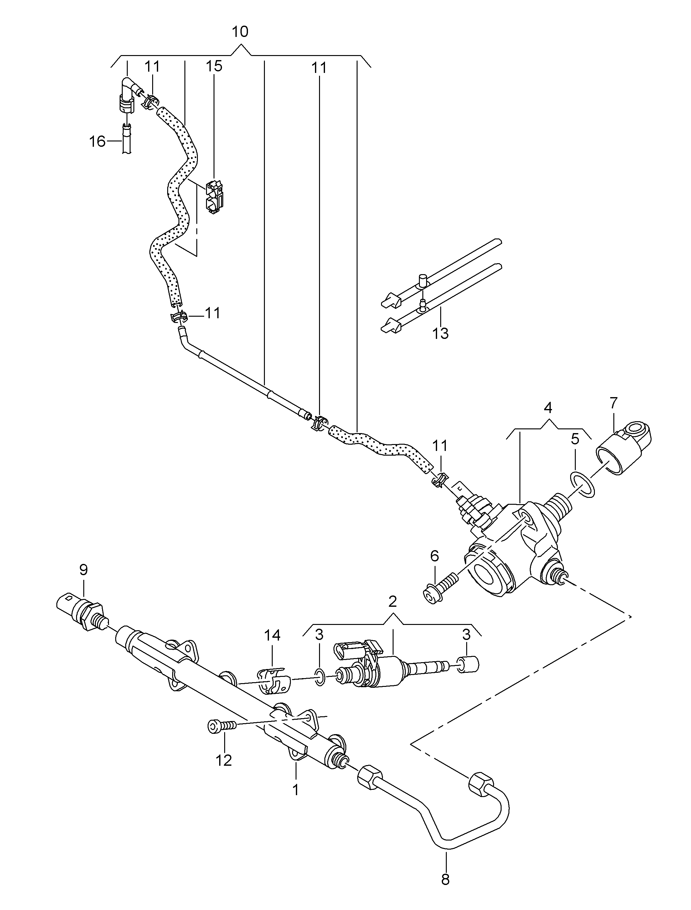 Seat 04E998907A - Repair Kit, injection nozzle onlydrive.pro