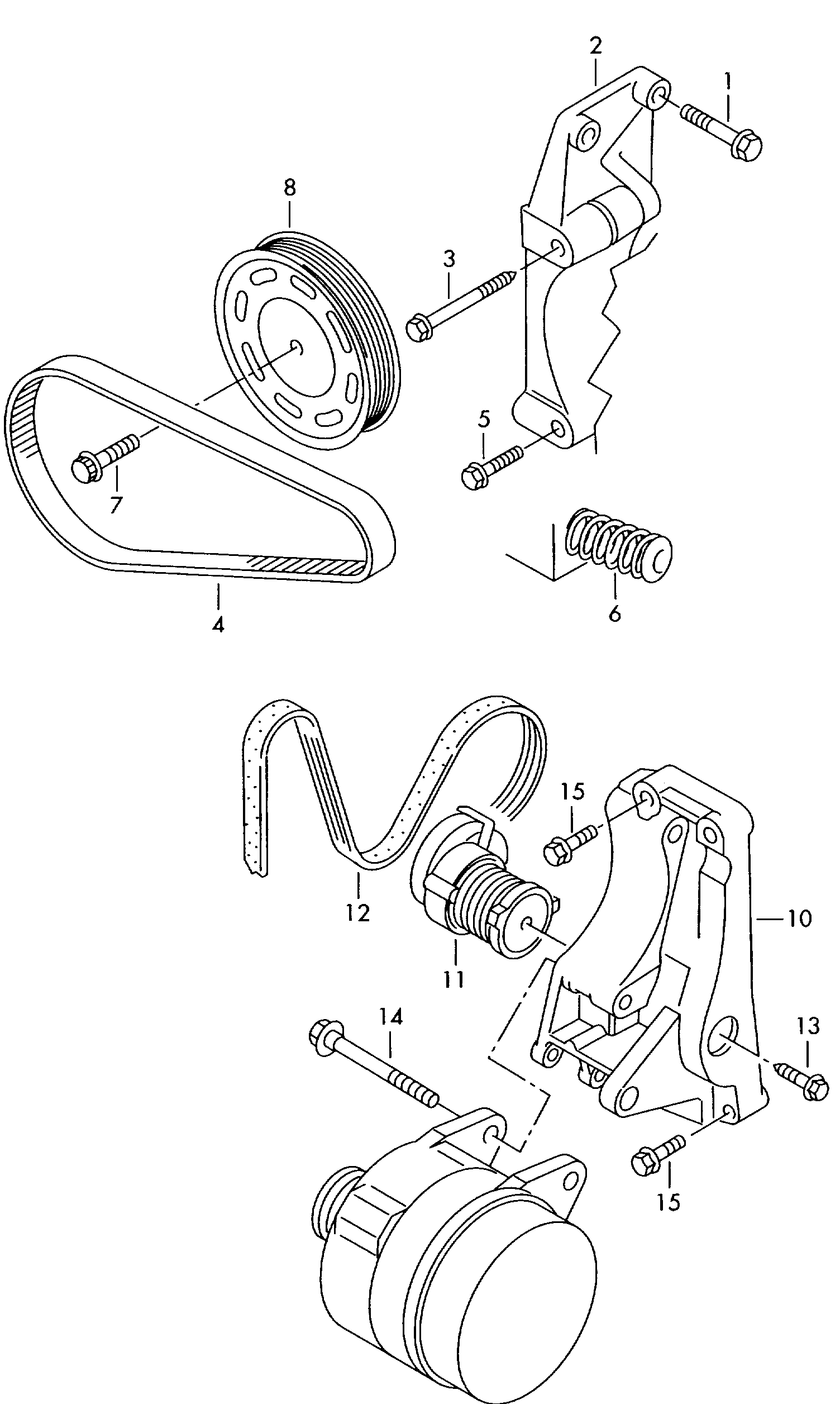 VAG 036145933AG - Поликлиновой ремень onlydrive.pro