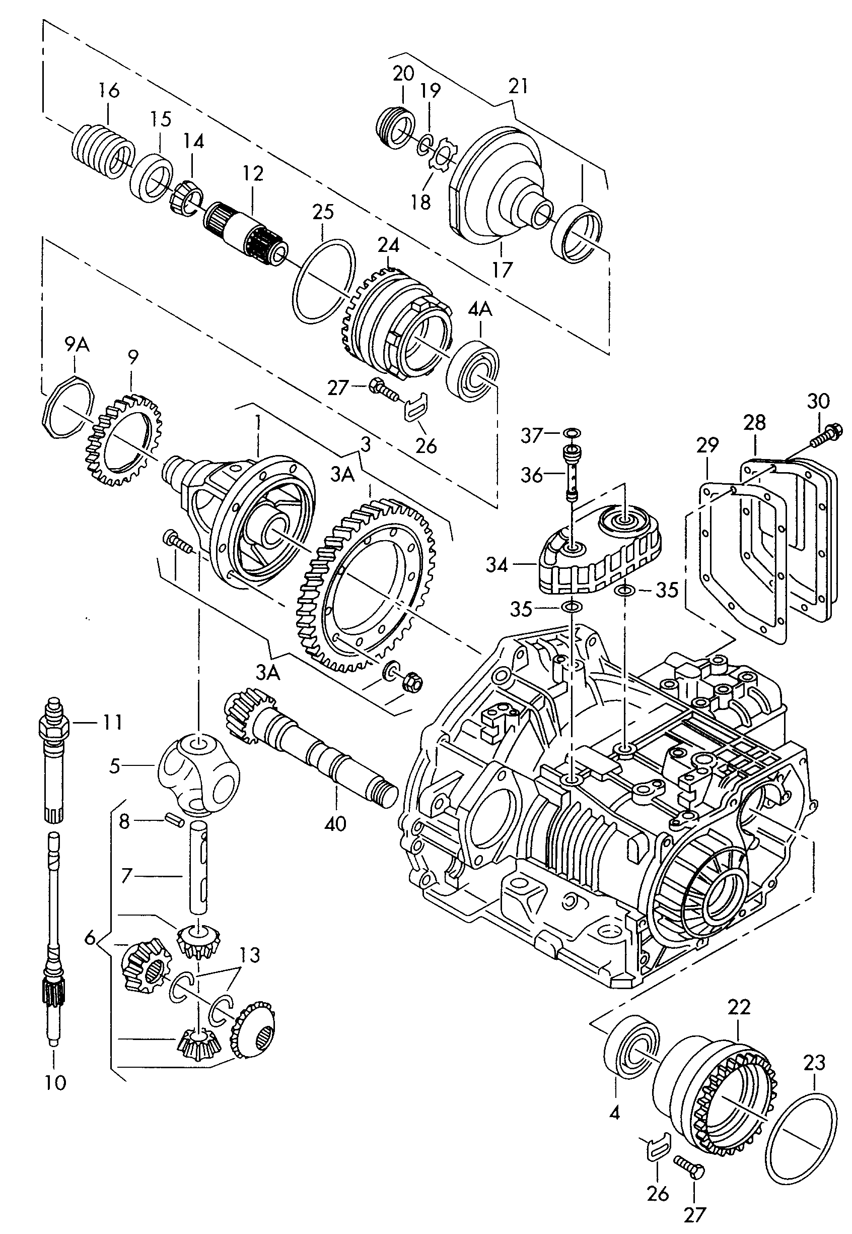 VW 096 409 061 G - Масляный радиатор, автоматическая коробка передач onlydrive.pro