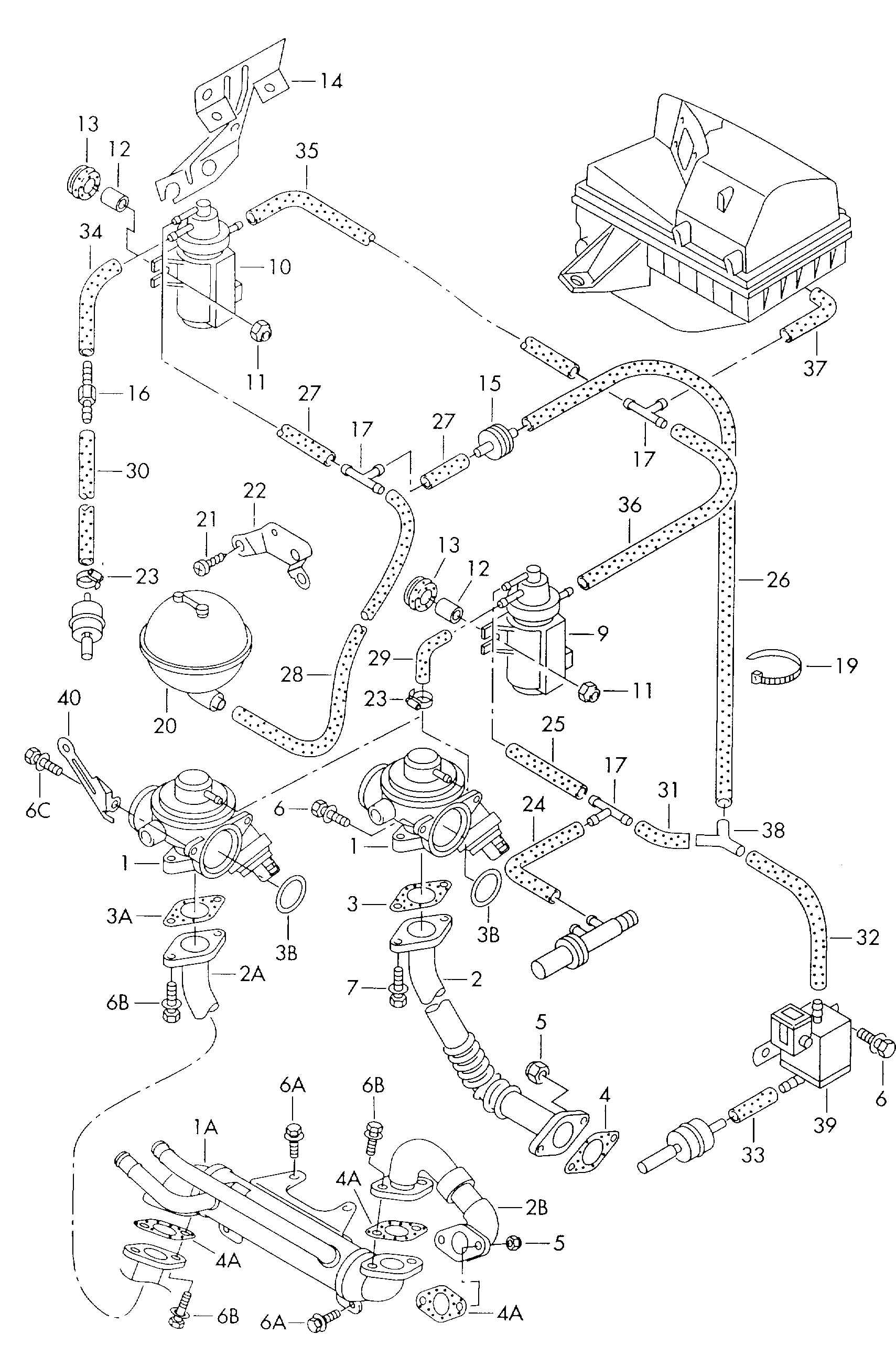 Seat 045 131 501 L - ERG vožtuvas onlydrive.pro