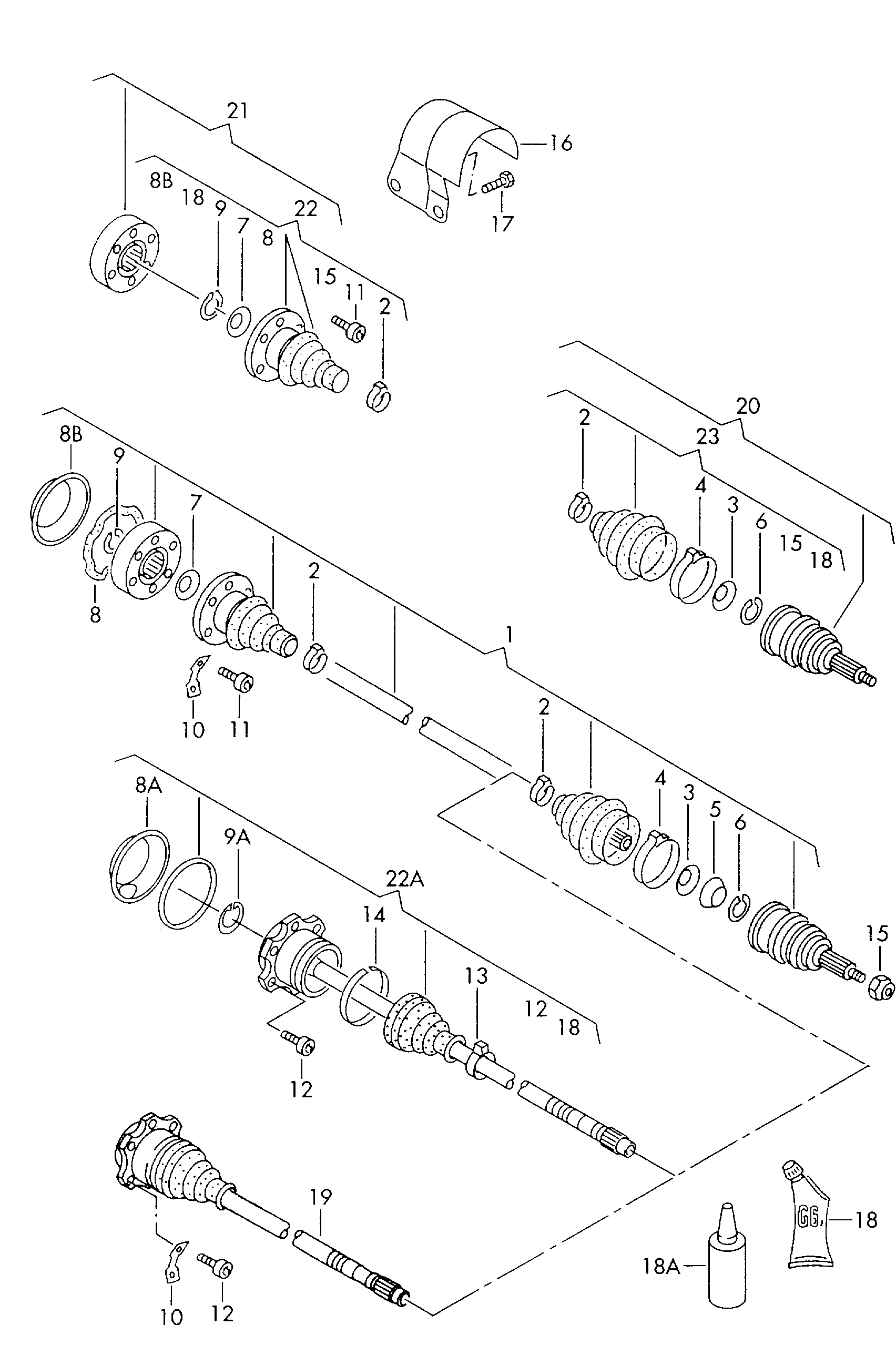 VAG N  90587602 - Rattalaagrikomplekt onlydrive.pro