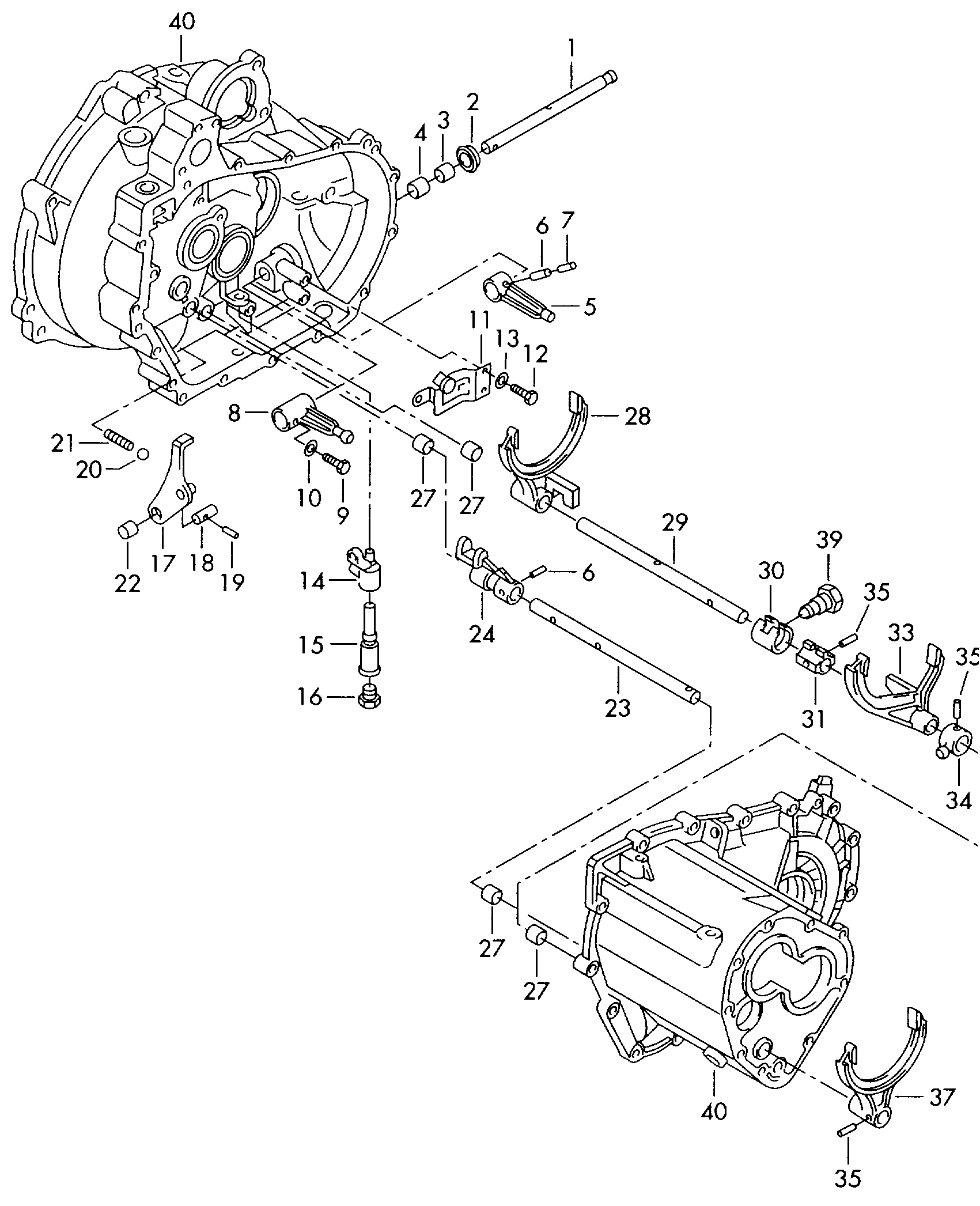 Skoda 002301227B - Shaft Seal, differential onlydrive.pro