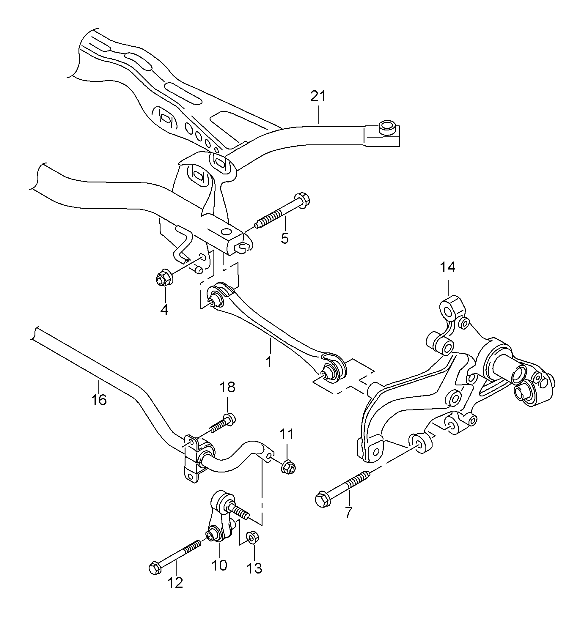 Skoda 5Q0 505 465 A - Rod / Strut, stabiliser onlydrive.pro