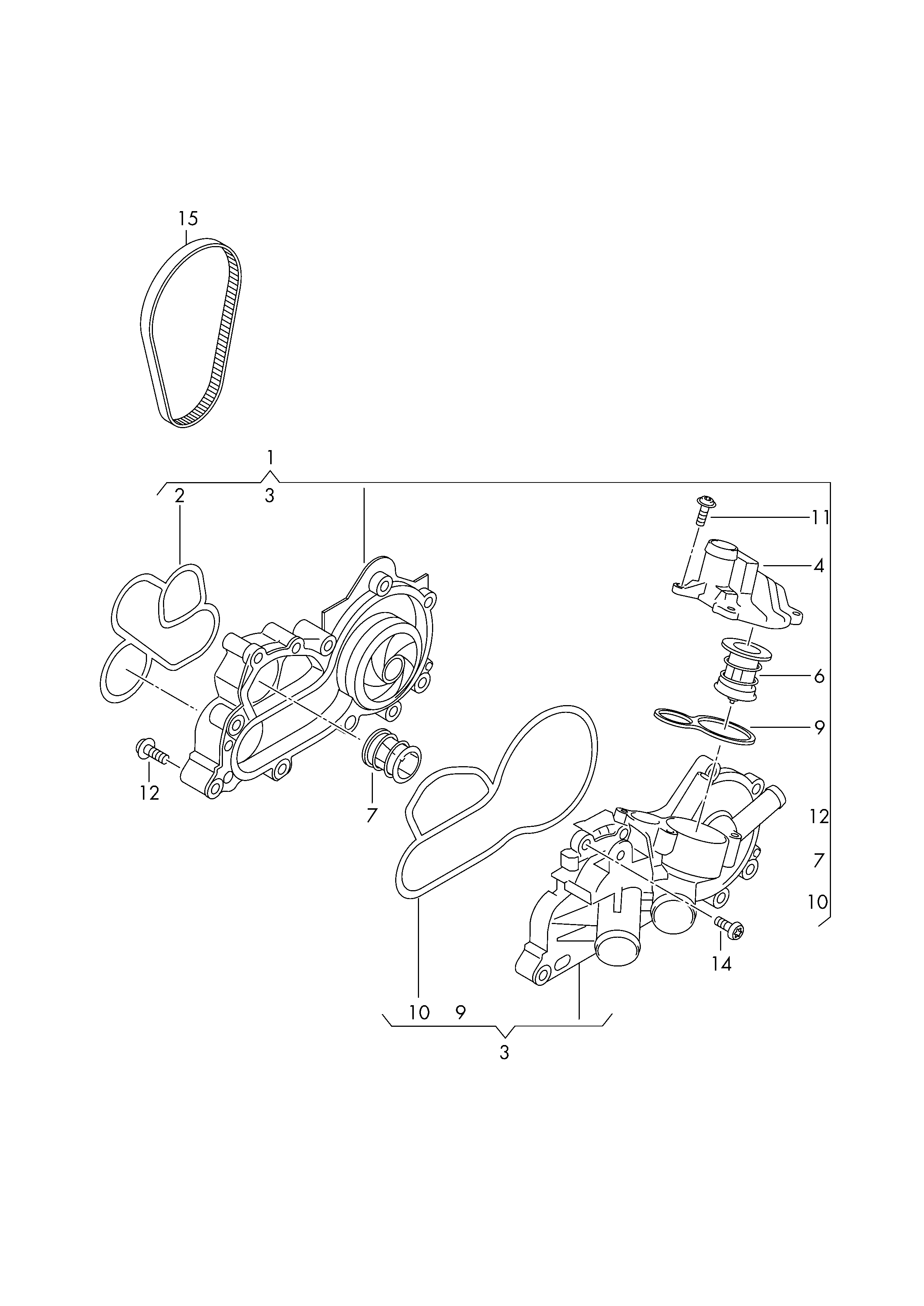 Seat 04E 121 113 G - Termostats, Dzesēšanas šķidrums onlydrive.pro