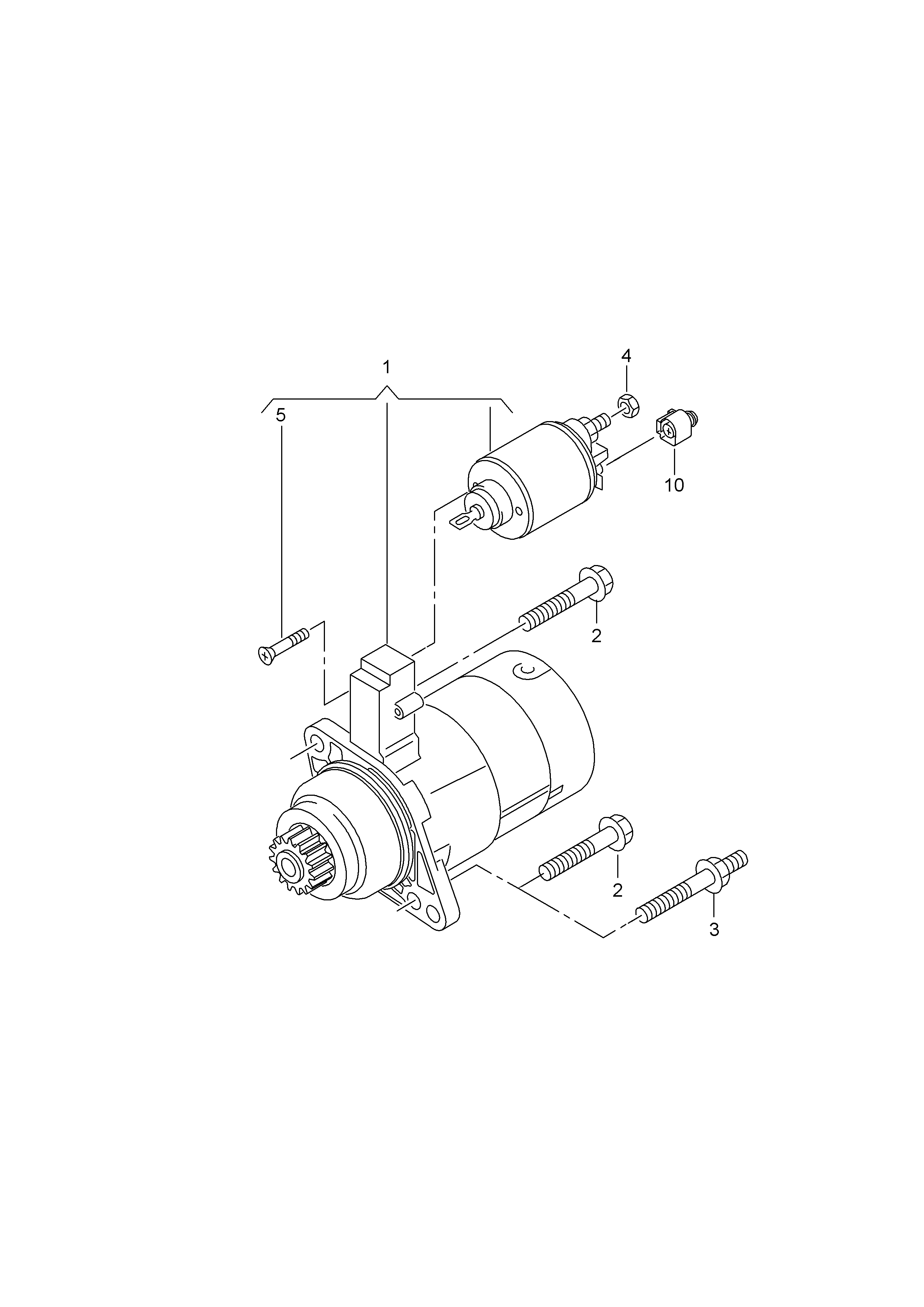 VW 02Z 911 024 Q - Starteris onlydrive.pro