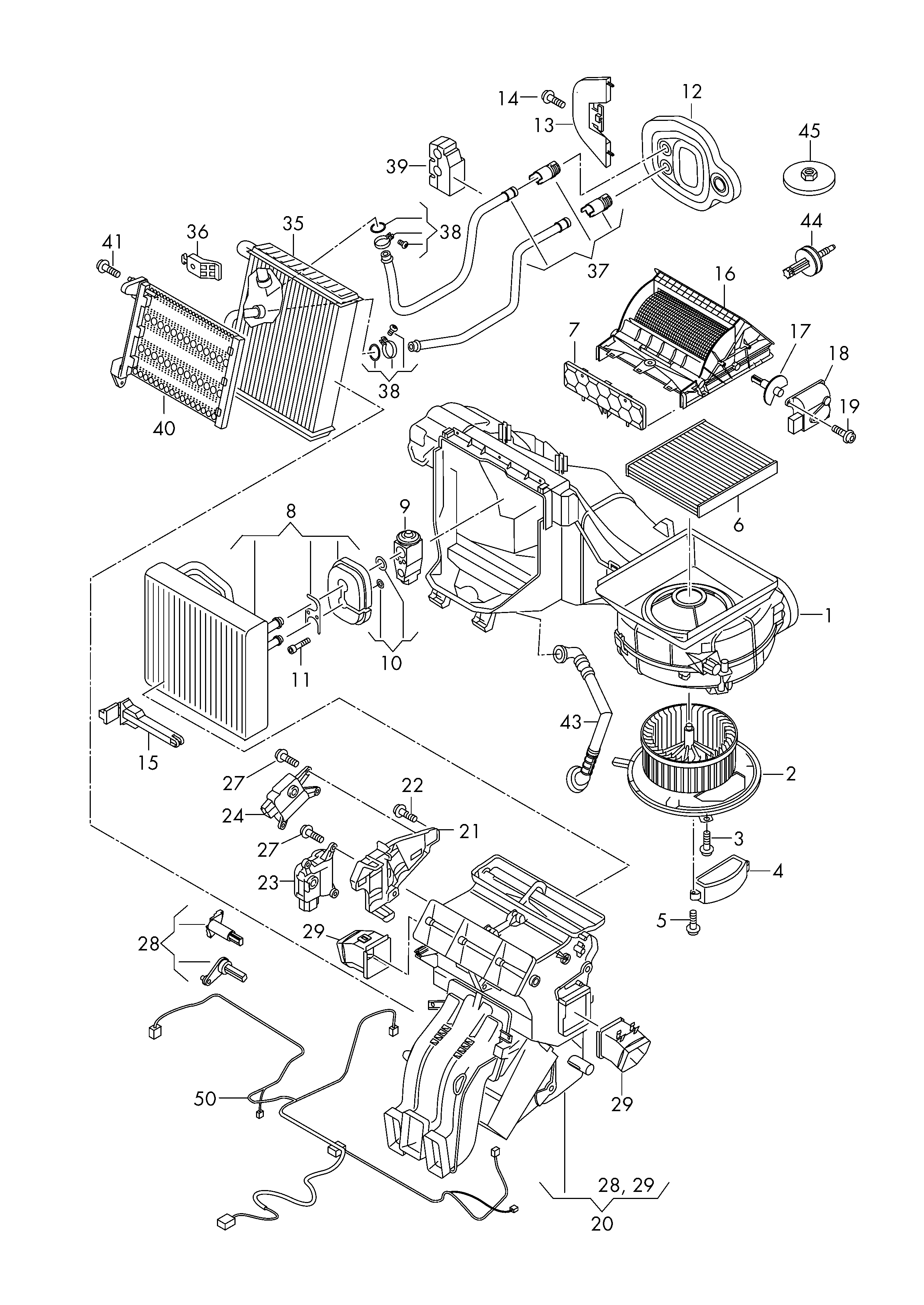 Seat 5Q0 819 644 A - Filter, interior air onlydrive.pro