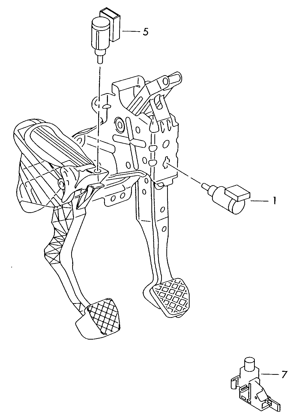 VW 5Q0 927 810 A - Jarruvalokatkaisin onlydrive.pro