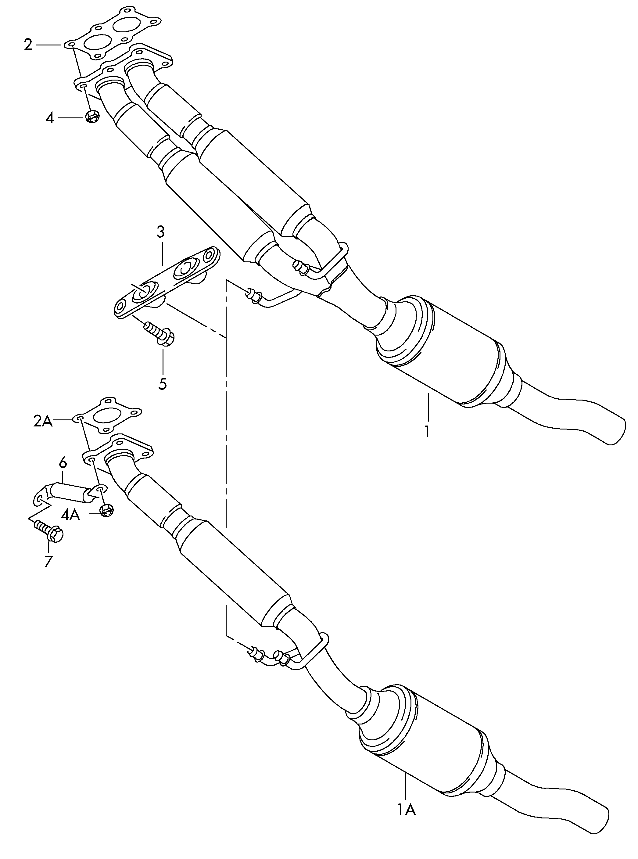 Seat 1K0253115 - Tihend, heitgaasitoru onlydrive.pro