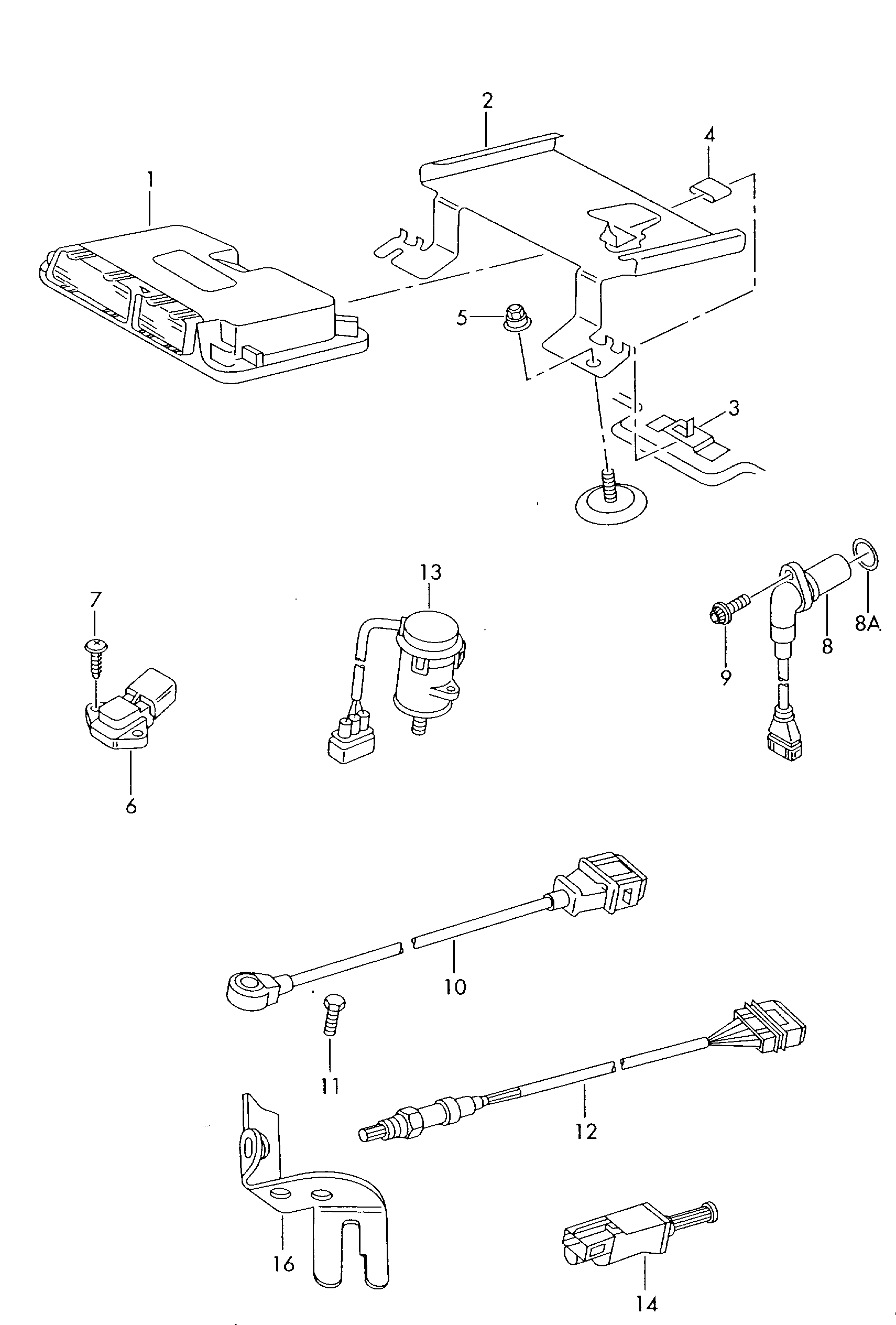 Seat 06A 906 265 F - Oxygen, Lambda Sensor onlydrive.pro