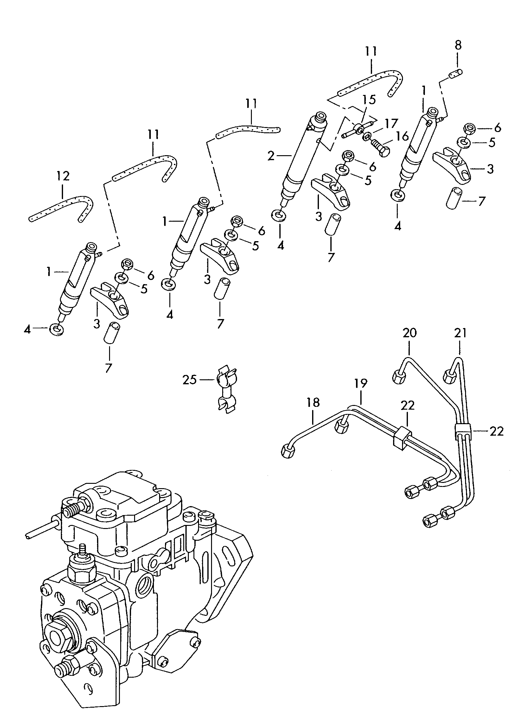 Skoda 028 130 202 P - Nozzle and Holder Assembly onlydrive.pro