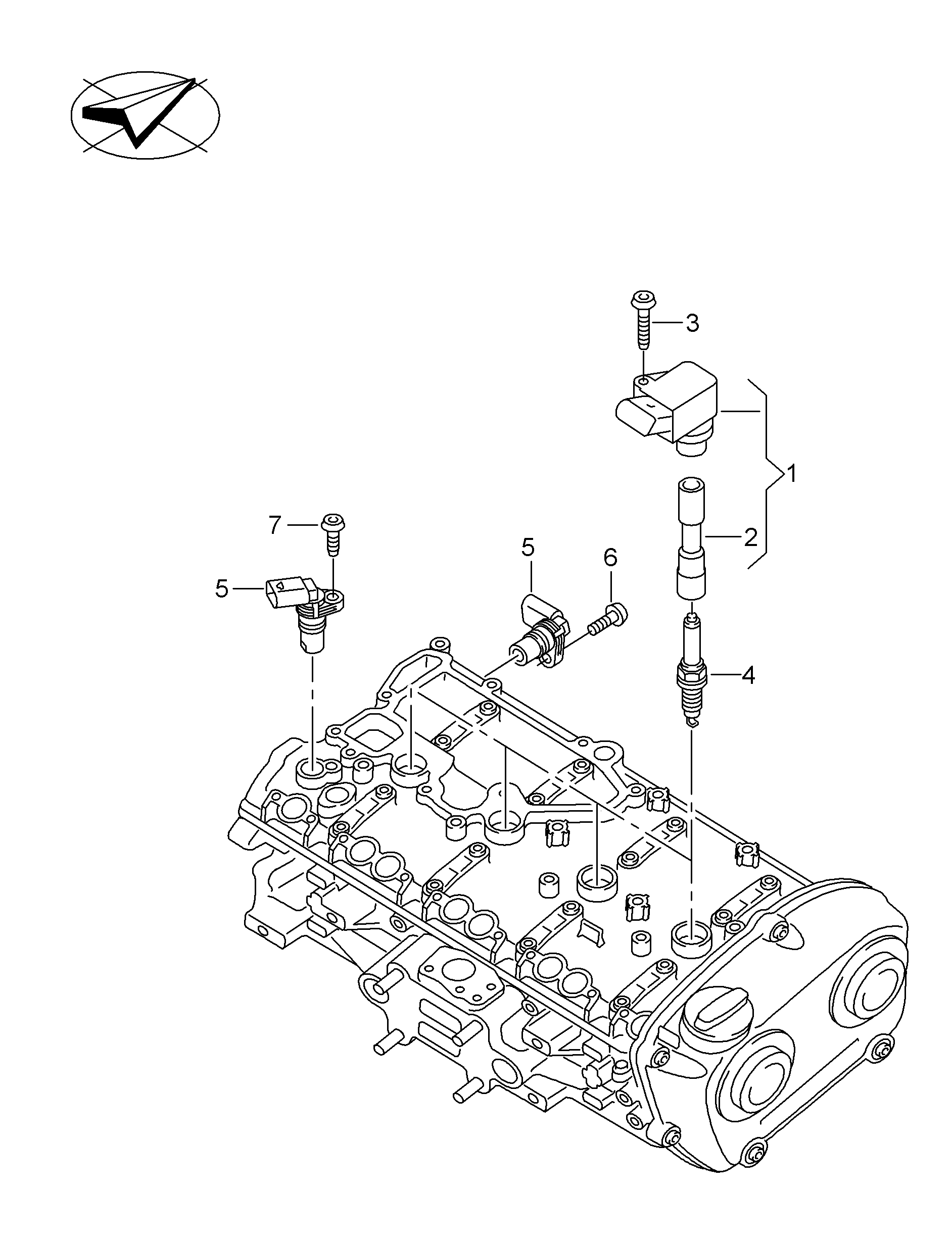 Seat 06L 905 110 C - Ritė, uždegimas onlydrive.pro