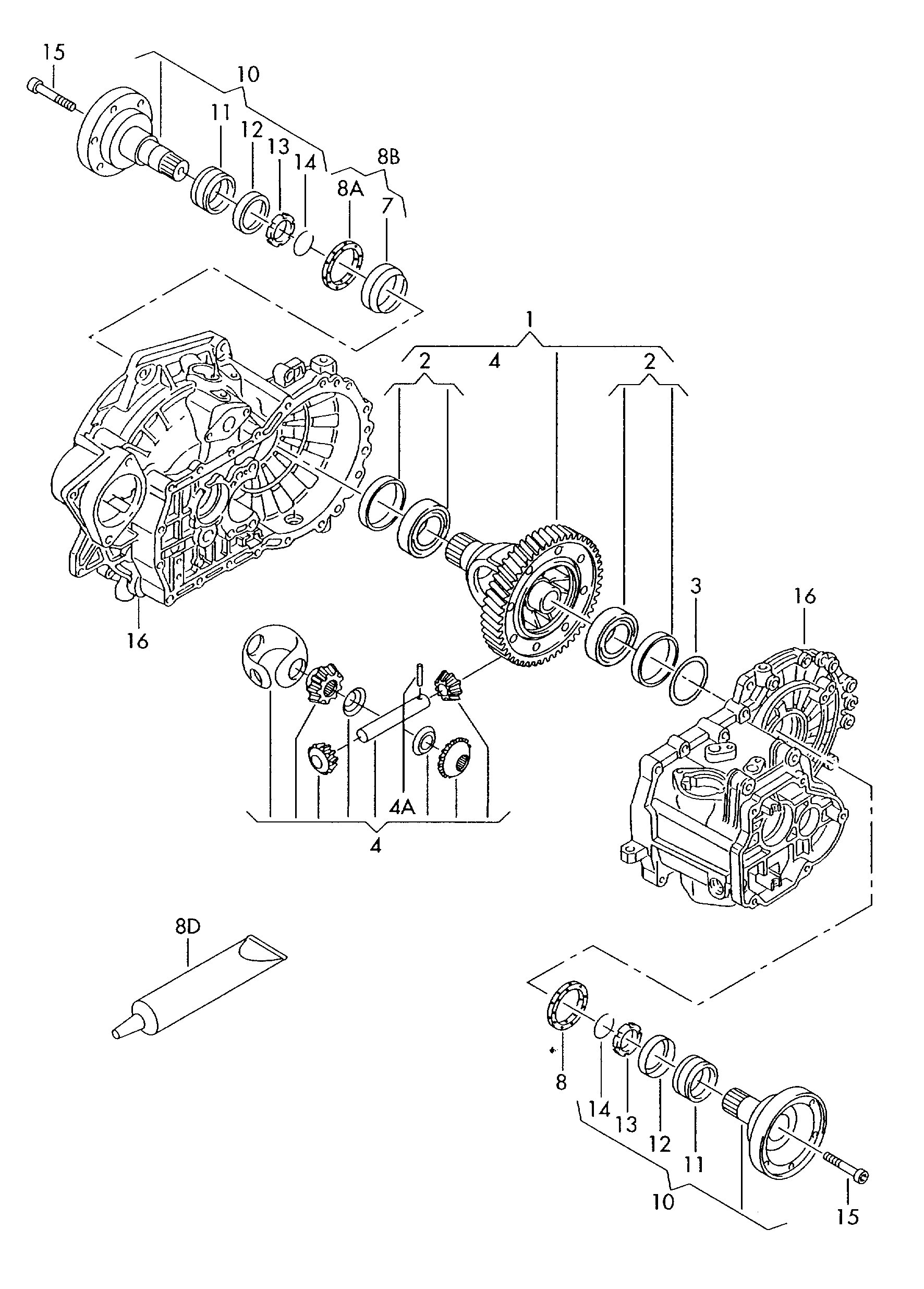 Seat 084 409 189 B - Уплотняющее кольцо, дифференциал onlydrive.pro