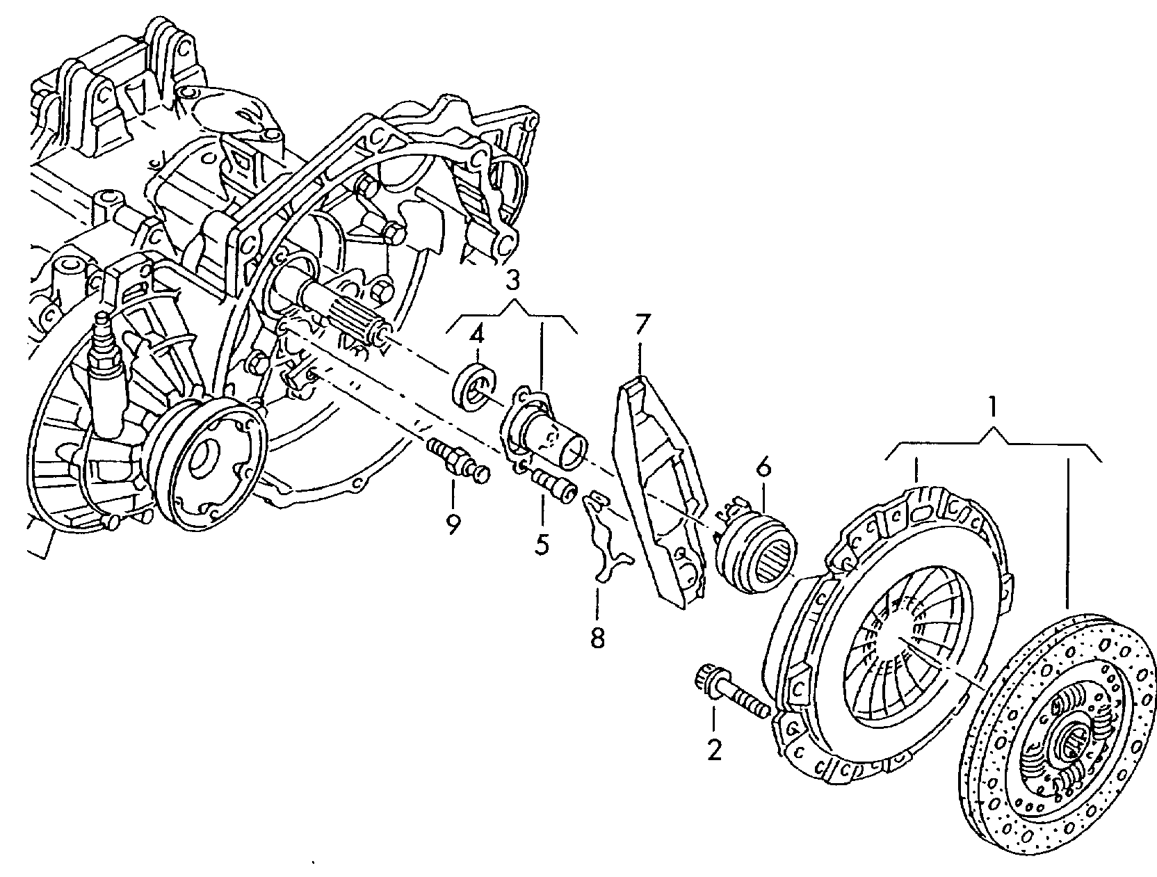 VAG 06F 141 015 B - Sajūga komplekts onlydrive.pro